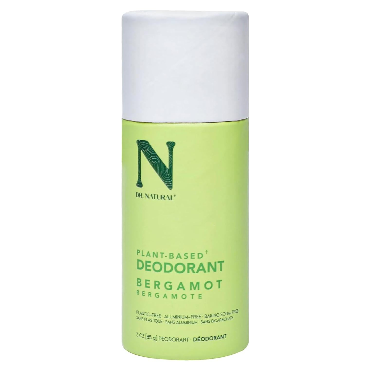 Desodorante Natural Dr. Natural Bergamota 85 g - Sin Aluminio