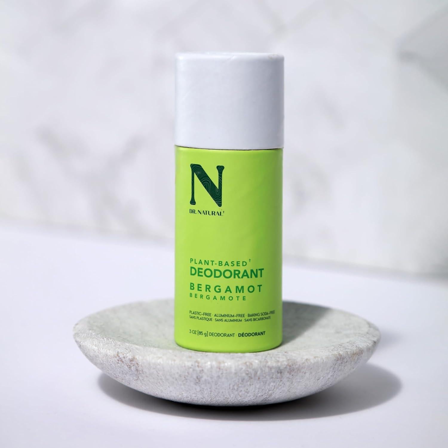 Desodorante Natural Dr. Natural Bergamota 85 g - Sin Aluminio