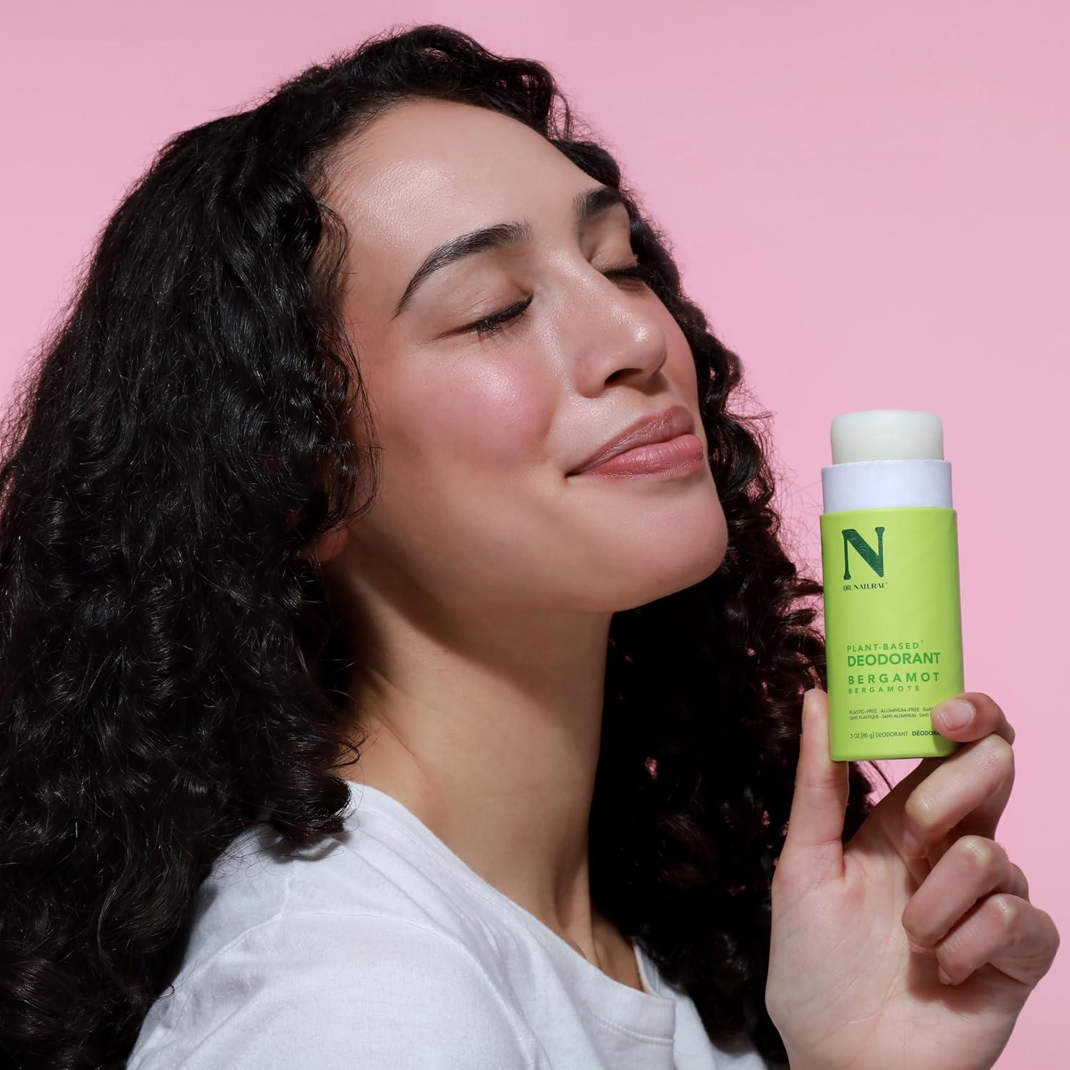 Desodorante Natural Dr. Natural Bergamota 85 g - Sin Aluminio