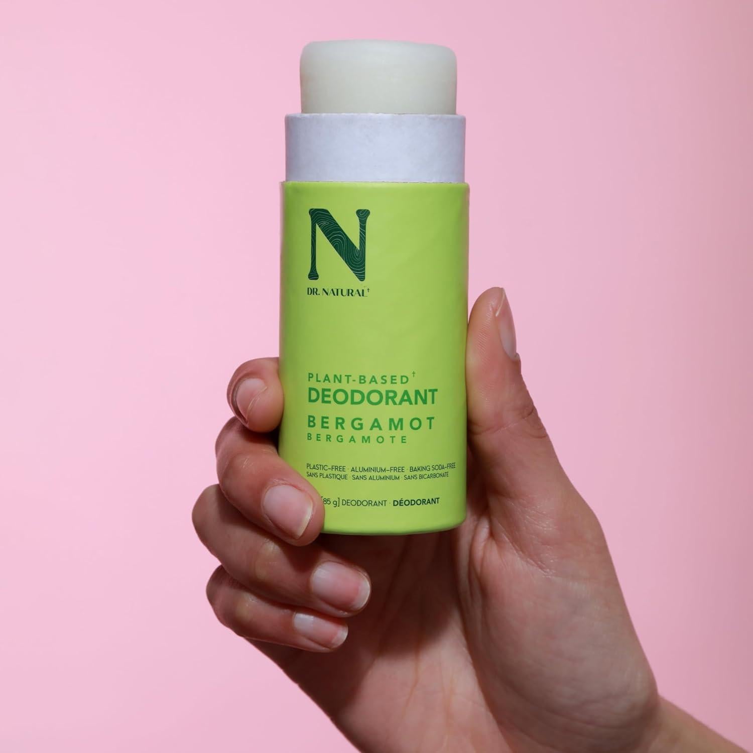 Desodorante Natural Dr. Natural Bergamota 85 g - Sin Aluminio