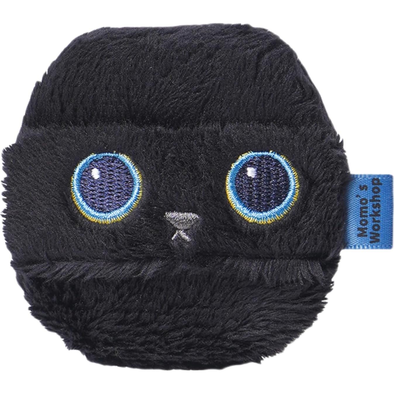 Esponja de Maquillaje Fluffy Taller de Momo 7x7 cm Negra