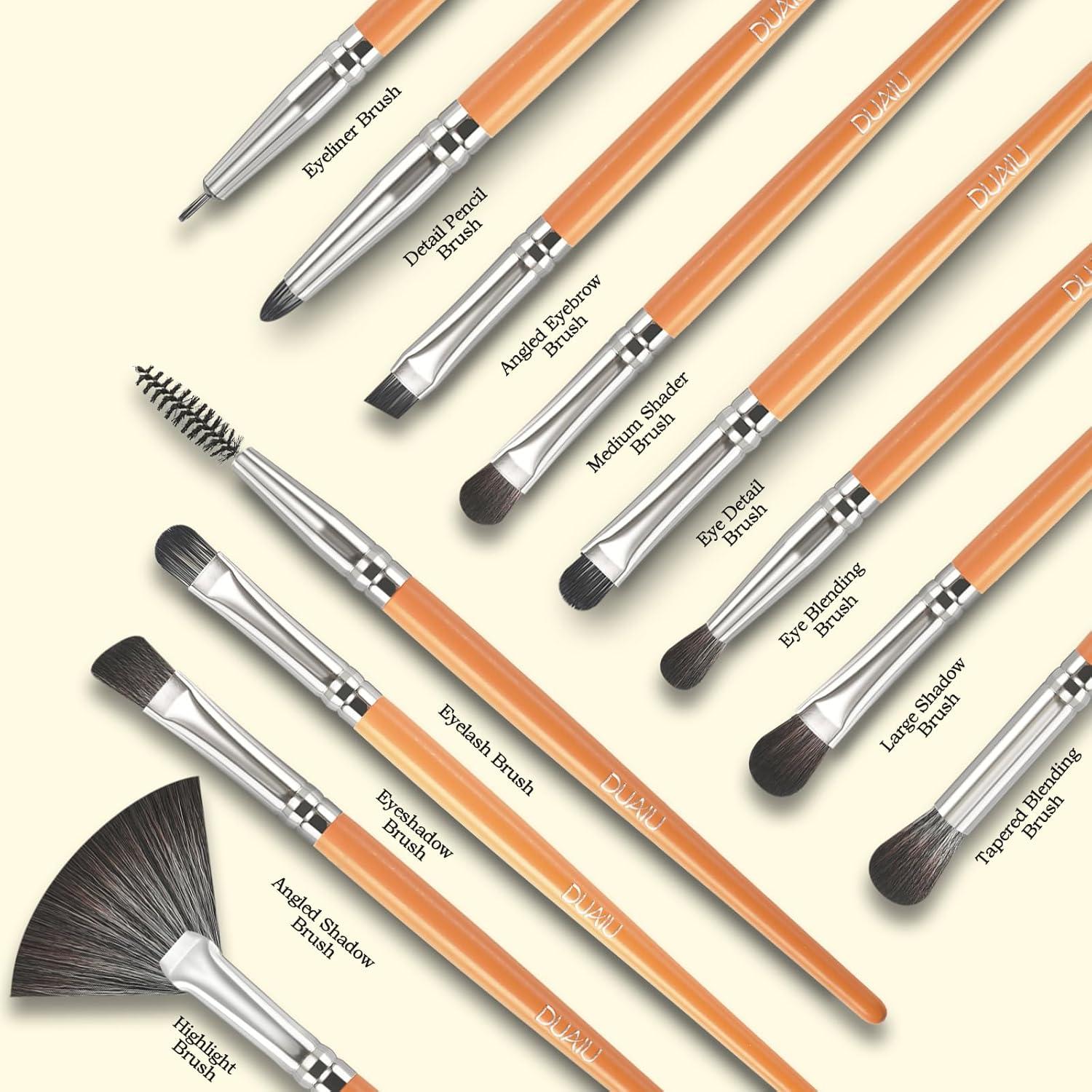 Conjunto de Brochas de Maquillaje para Ojos DUAIU 12Pcs