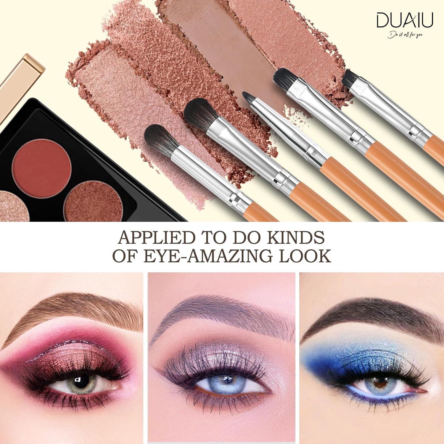 Conjunto de Brochas de Maquillaje para Ojos DUAIU 12Pcs