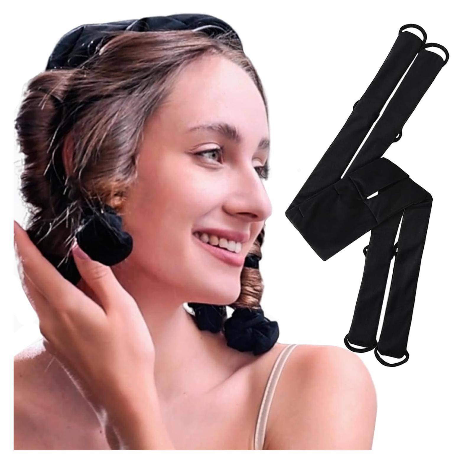 Rizadores Sin Calor para Dormir Shenghuabaihuodain - Negro