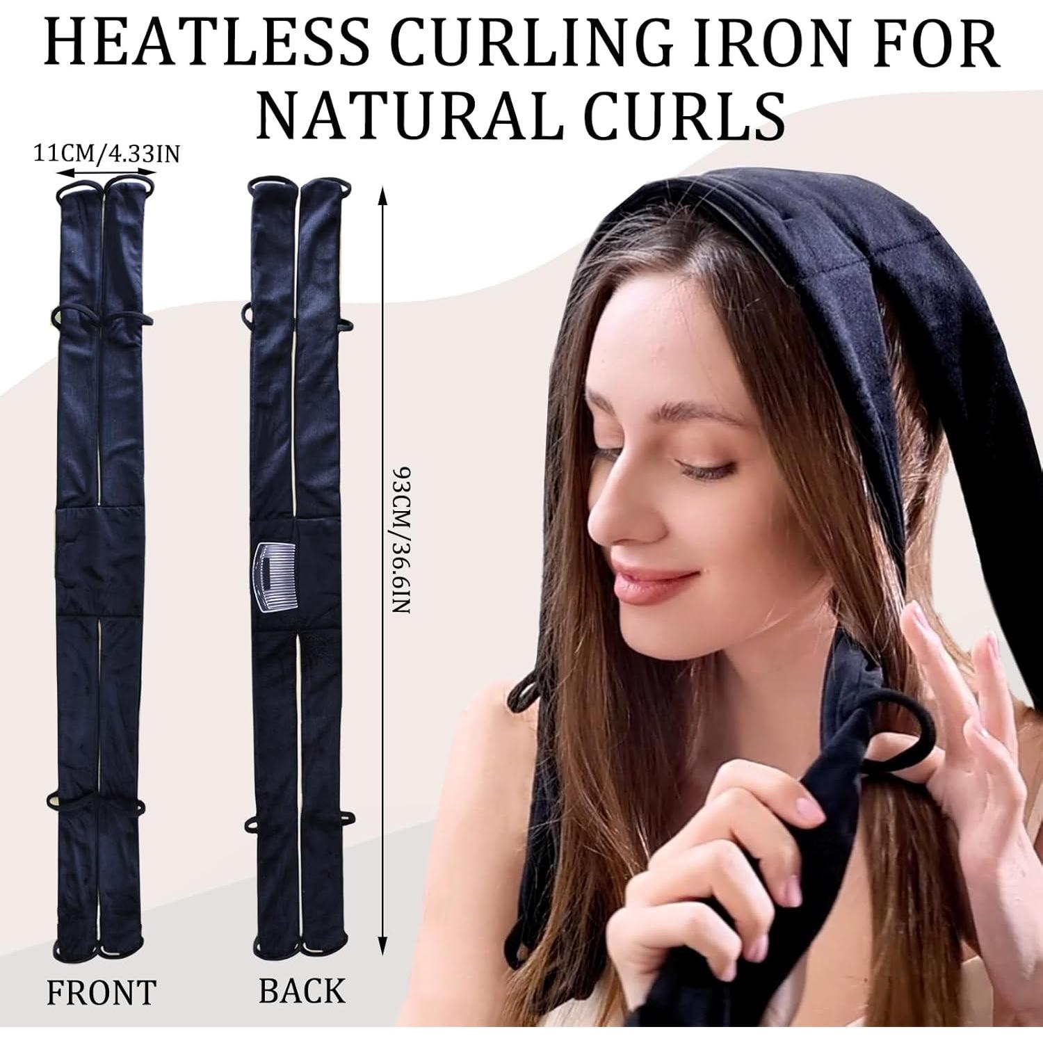 Rizadores Sin Calor para Dormir Shenghuabaihuodain - Negro