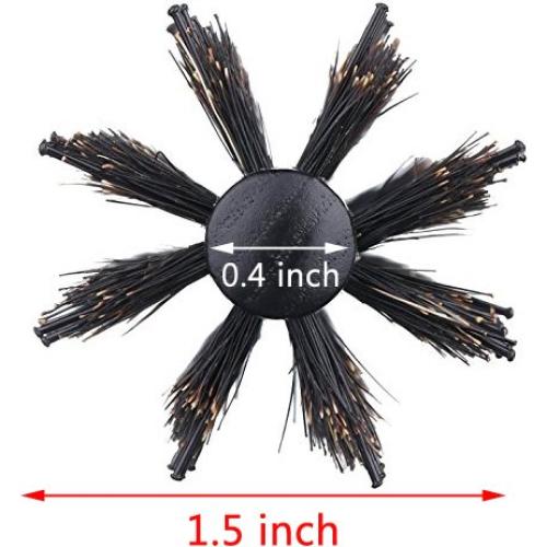 Cepillo Redondo Perfehair 3.81 cm Cerdas Naturales y Nylon