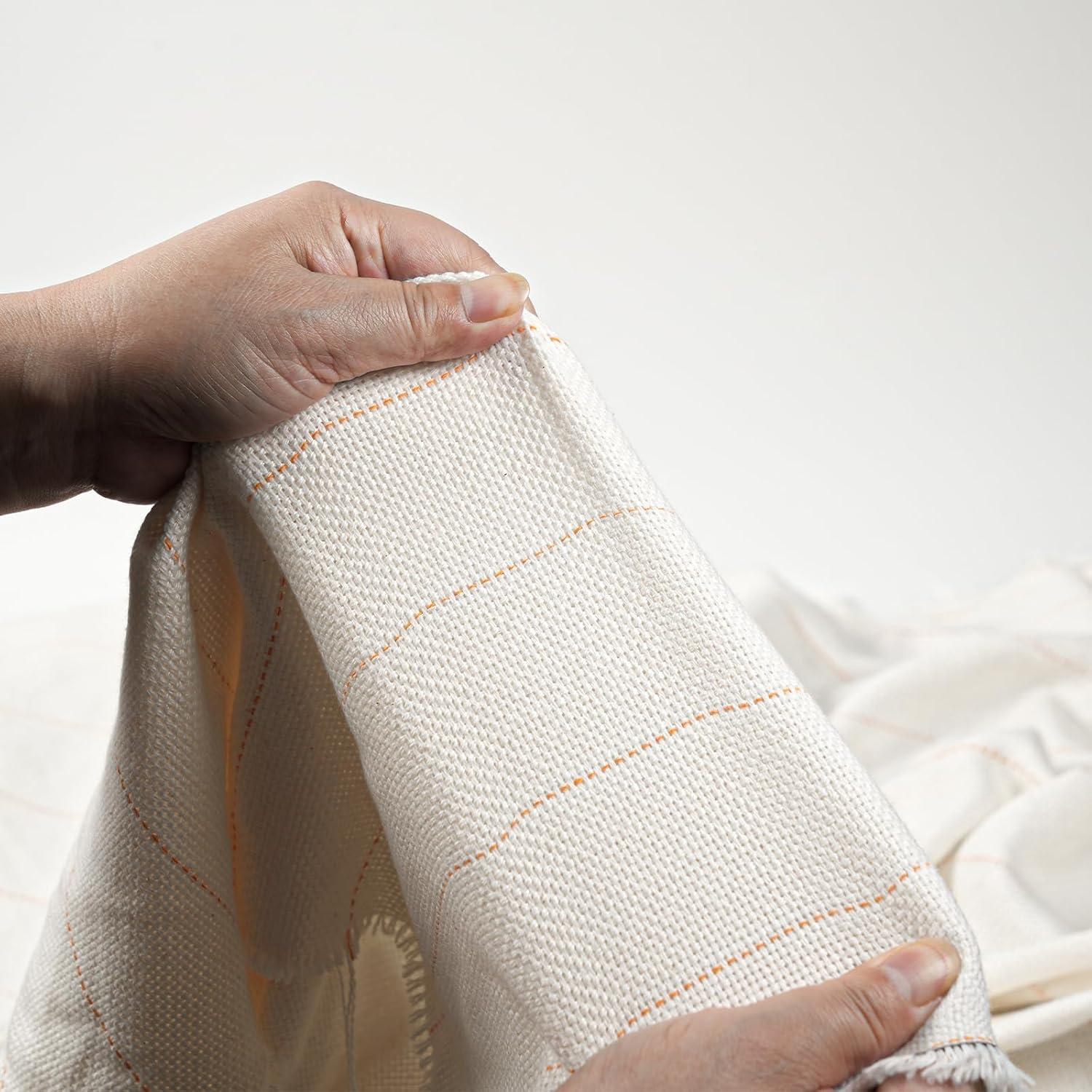 Tela de Tufting Premium Czoynife 101.6x101.6 cm con Líneas Marcadas