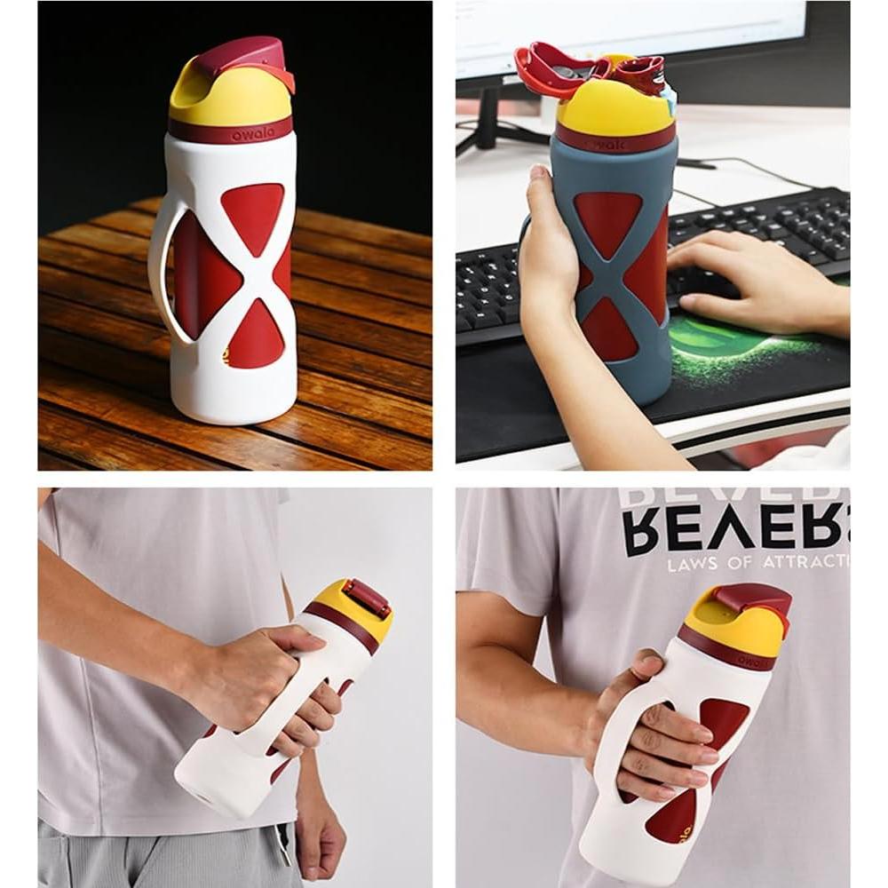 Bota de Silicona para Botella Owala FreeSip 24 oz - Antideslizante