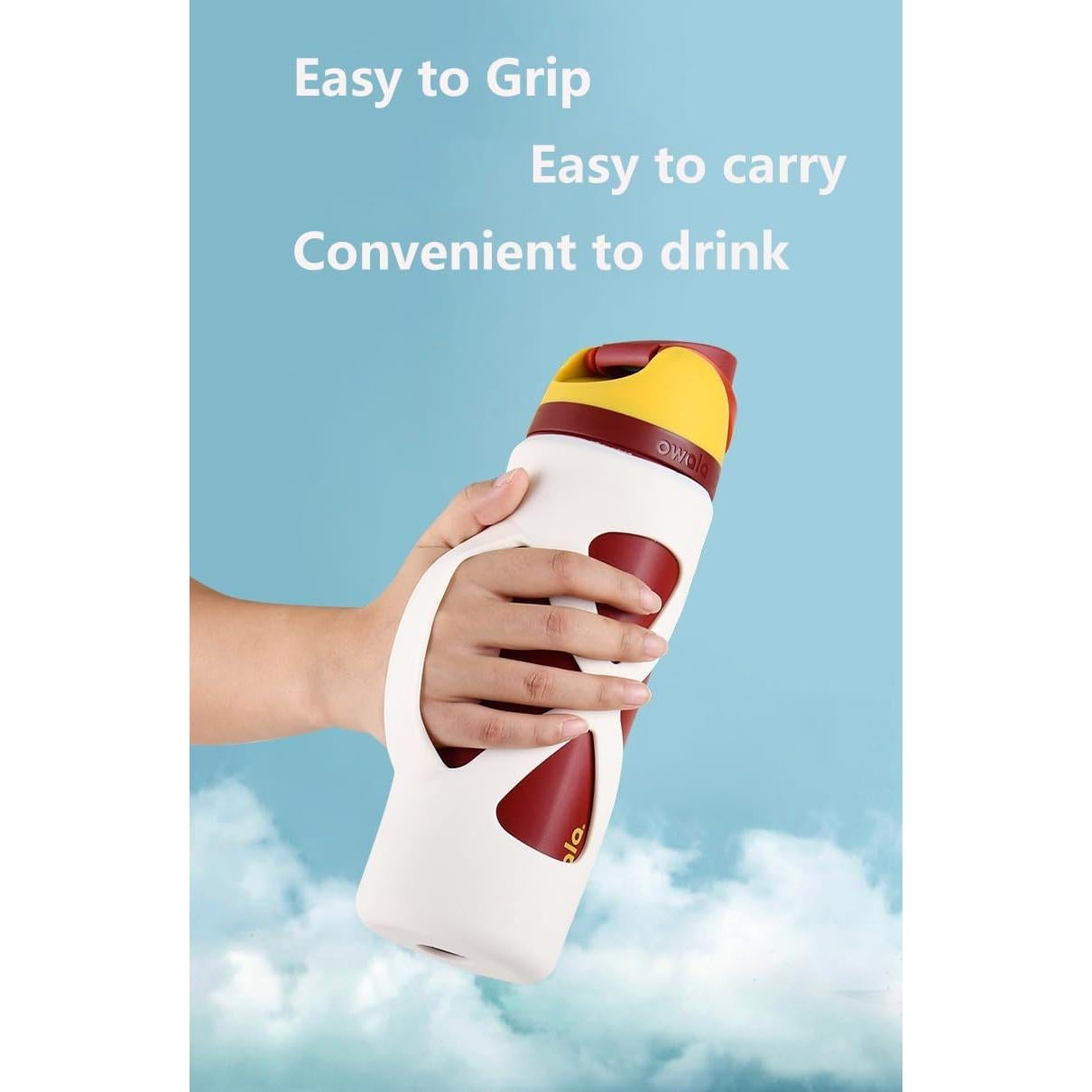 Bota de Silicona para Botella Owala FreeSip 24 oz - Antideslizante