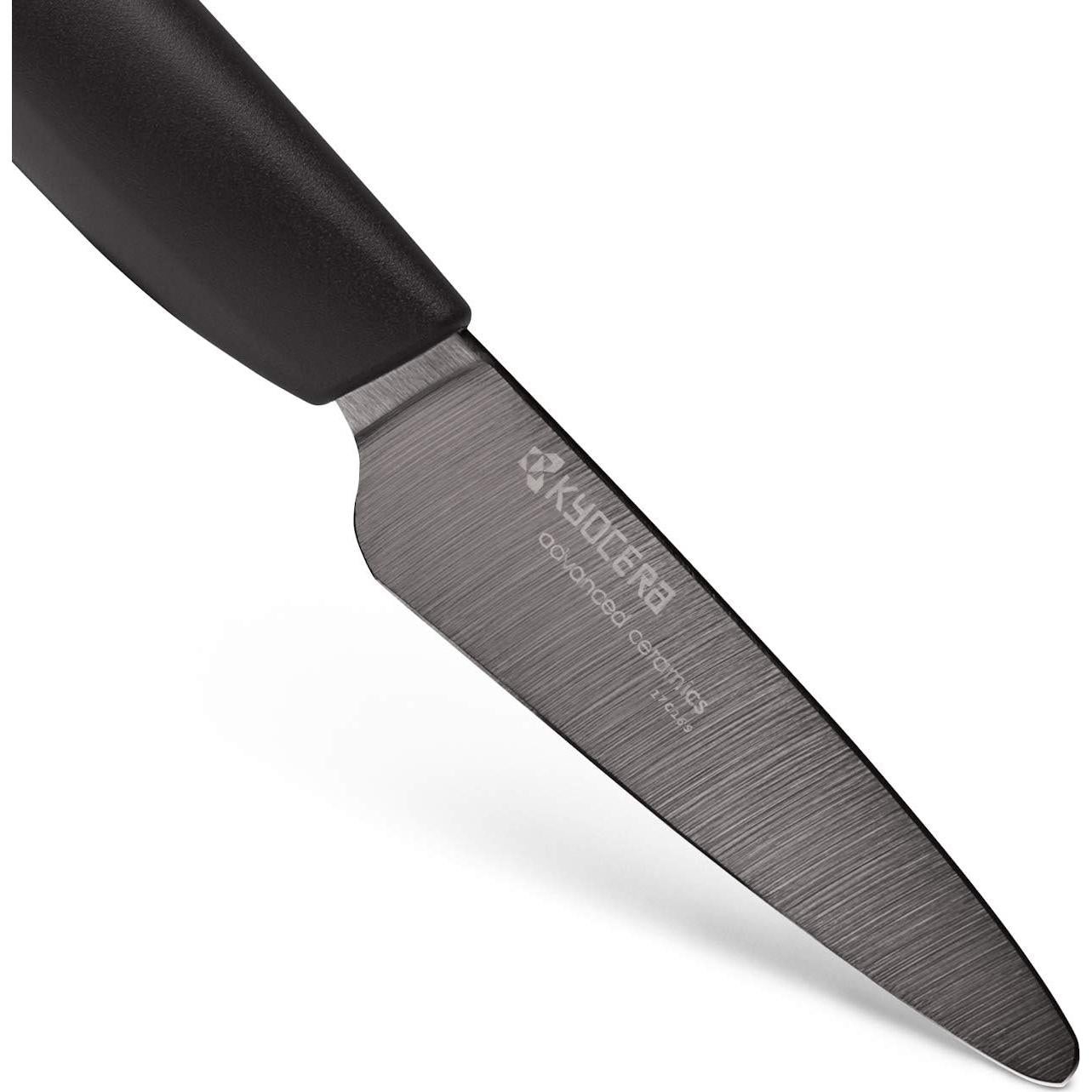 Cuchillo de Pelar 7.62 cm Kyocera Revolution Hoja Negra