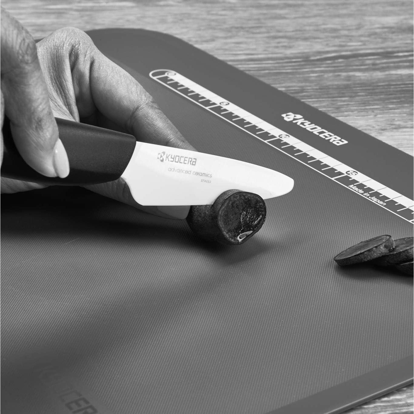 Cuchillo de Pelar 7.62 cm Kyocera Revolution Hoja Negra