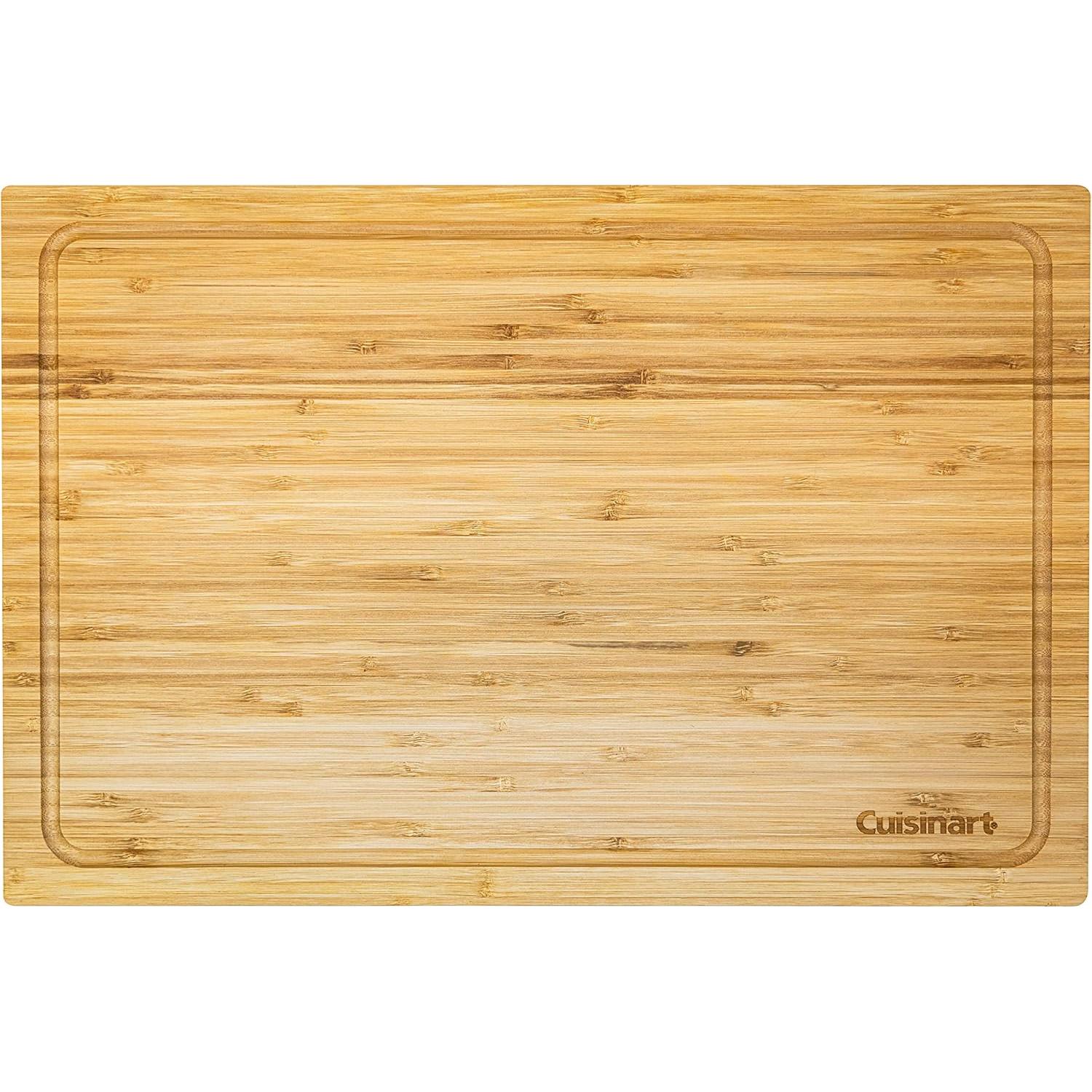 Tabla de Cortar de Bambú Cuisinart CPK-4884 con Bandeja Inoxidable