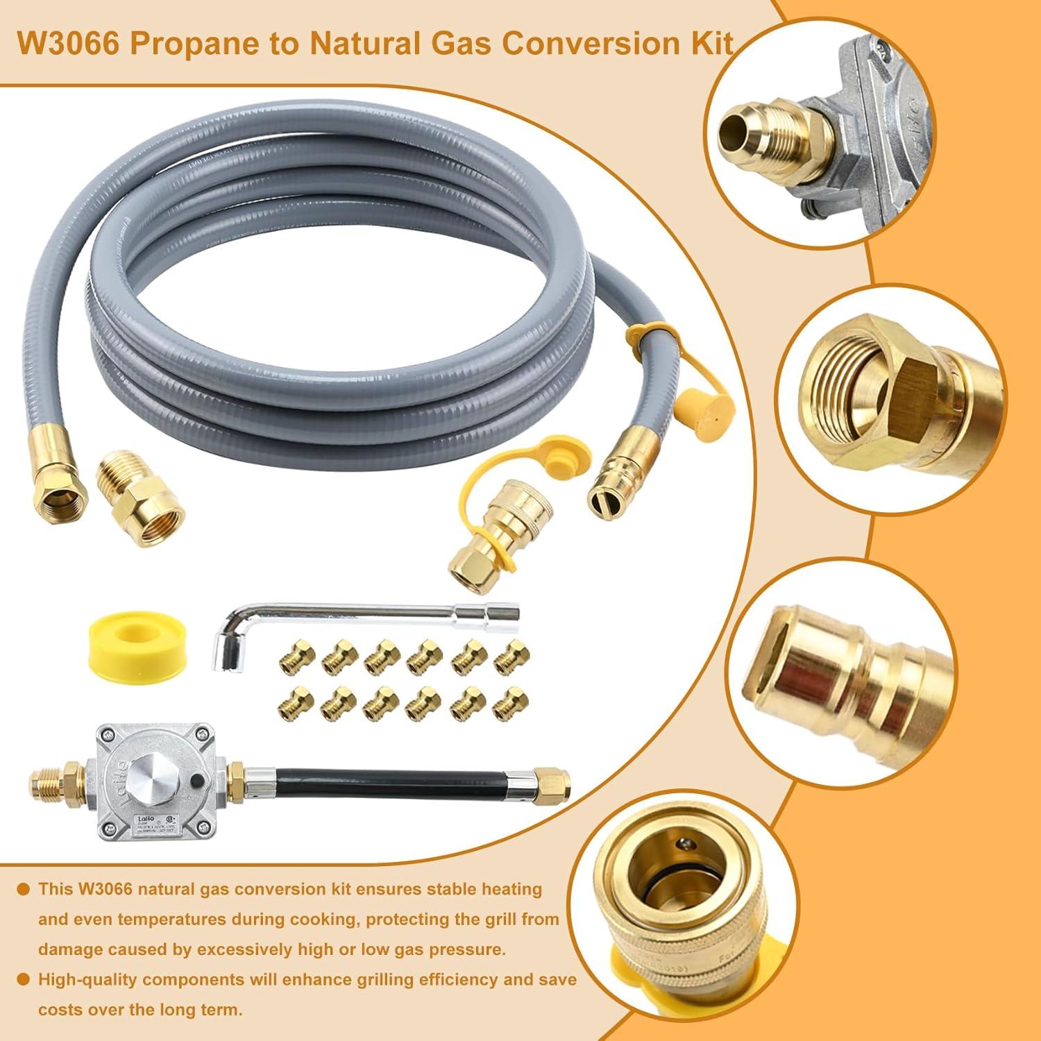 Kit de Conversión de Propano a Gas Natural Garsoo 10FT