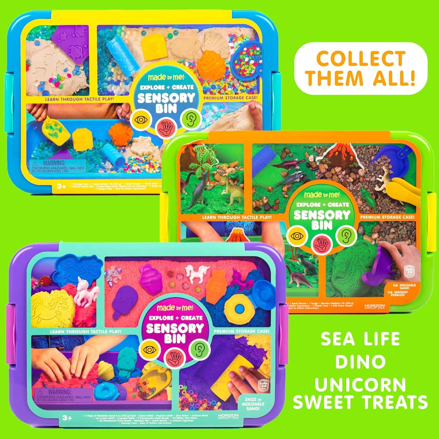 Caja Sensorial Dino Galaxia Hecho por mí 0.45 kg para Niños 3+