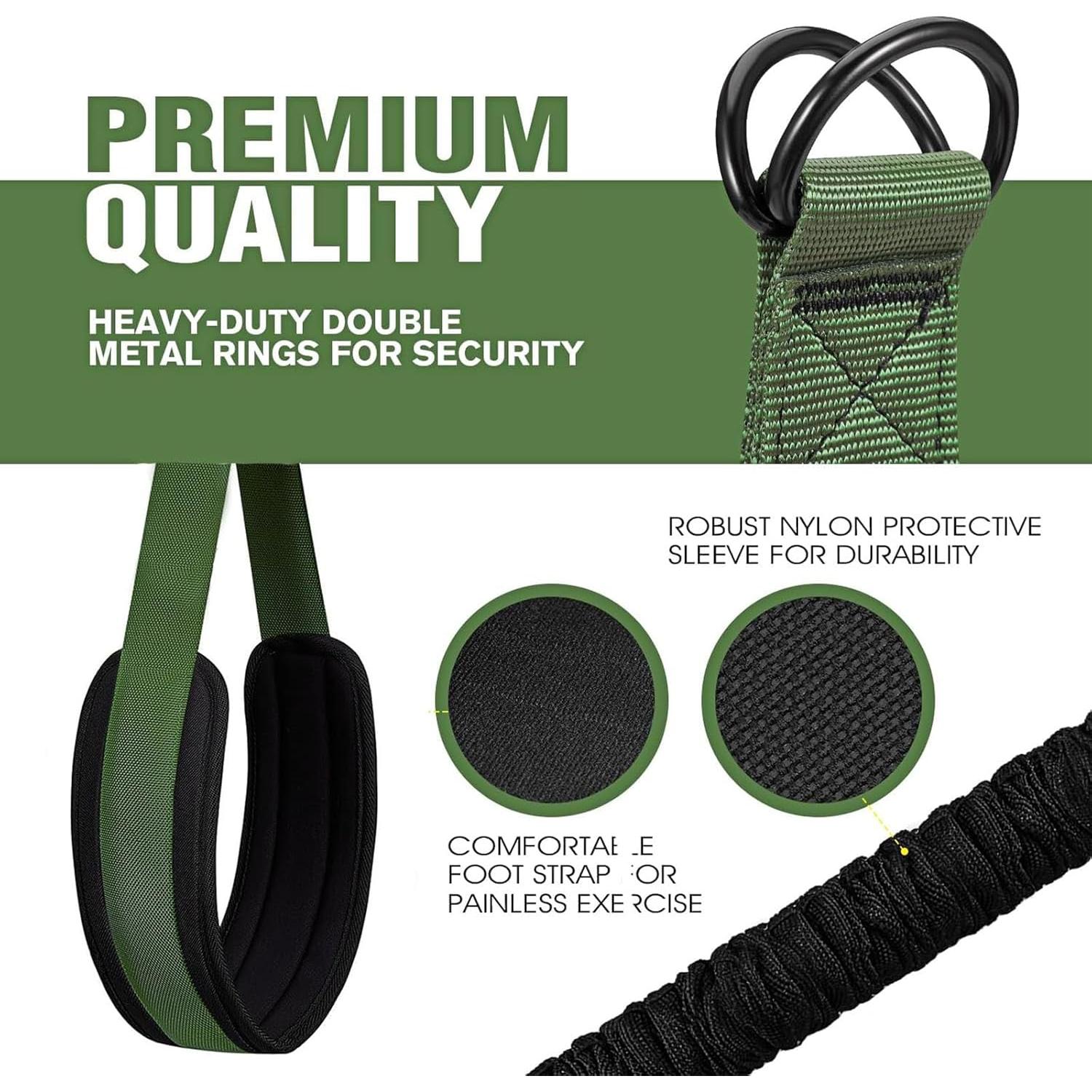 Bandas de Asistencia para Dominadas GlamFlex Ajustables 34 kg