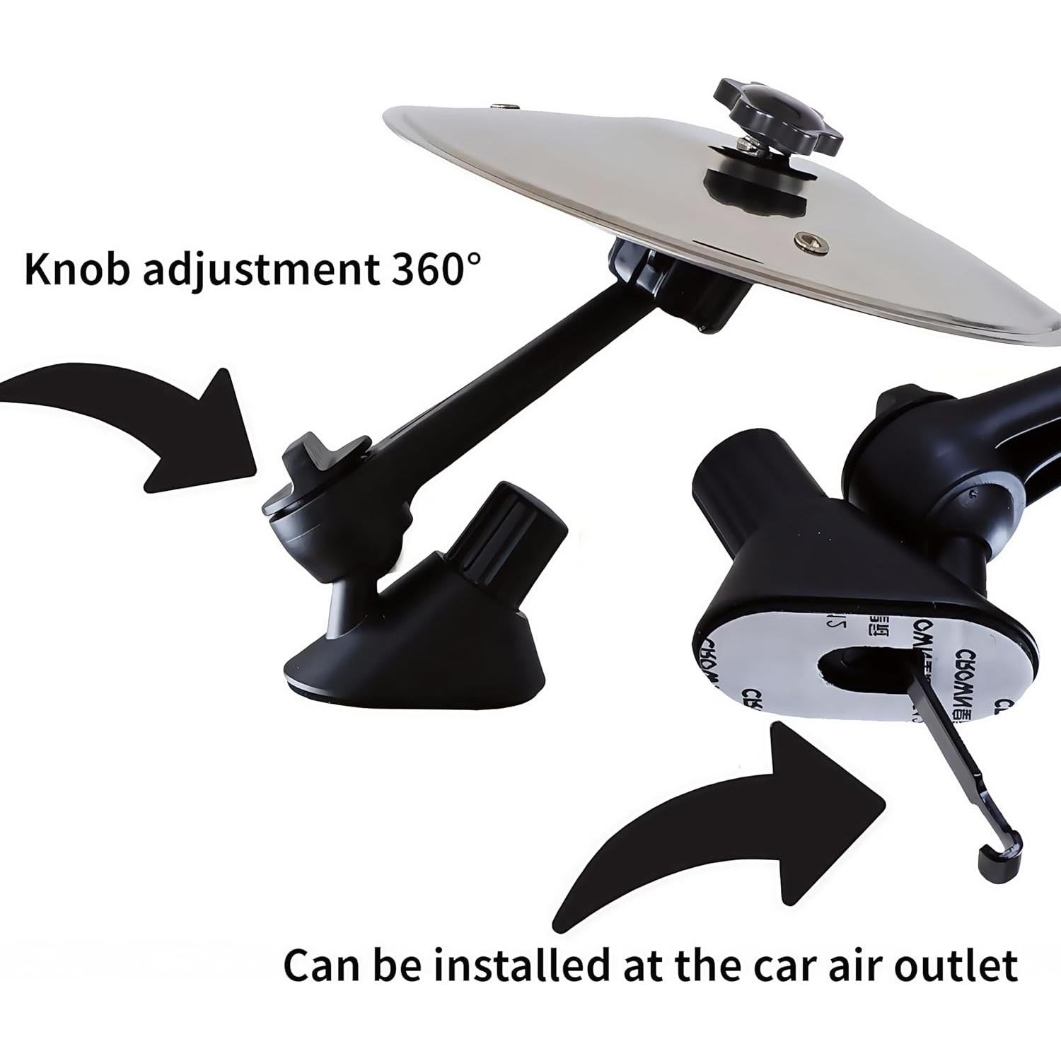 Platillos de Coche Mcnulgur - 2 Piezas, Plata, 14 cm