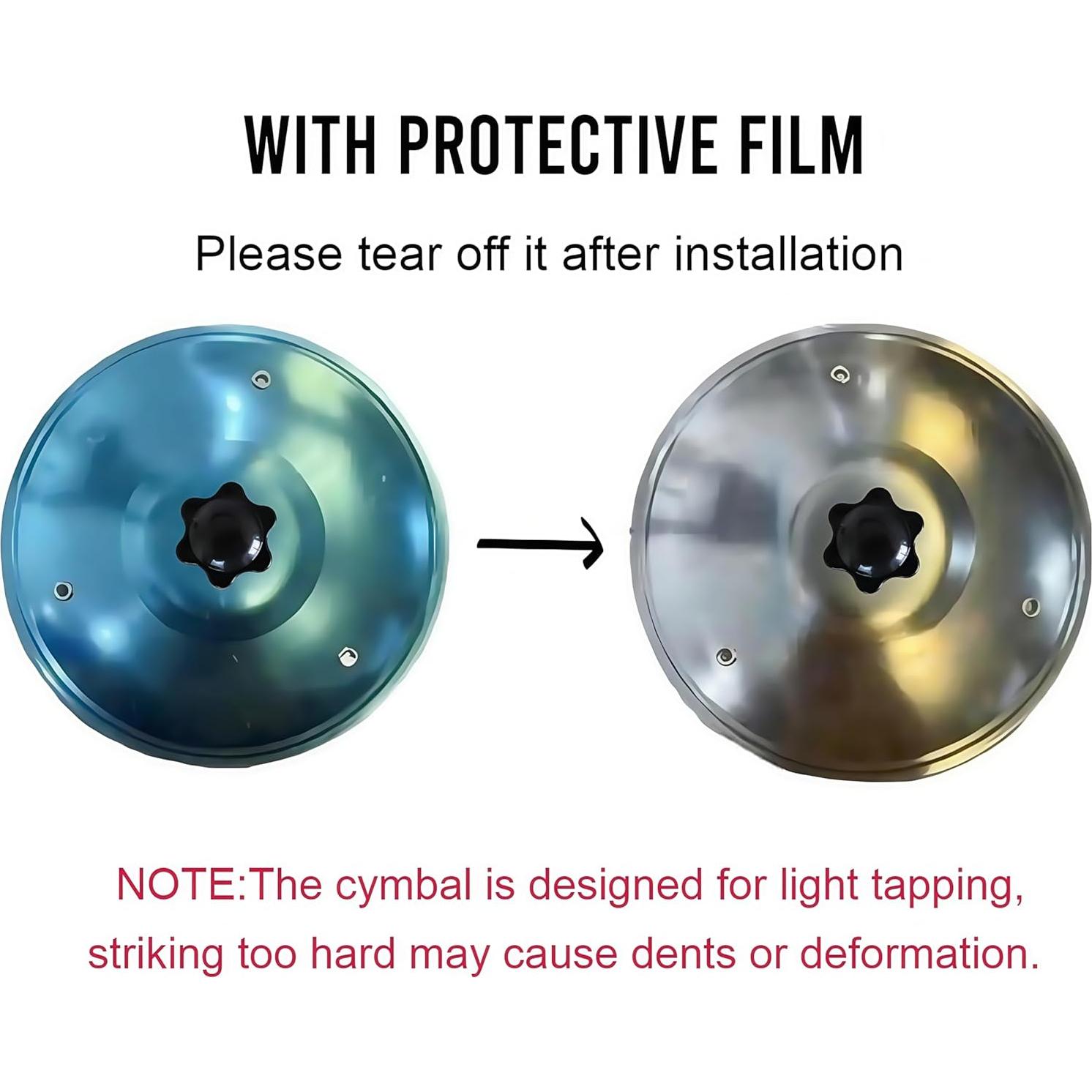 Platillos de Coche Mcnulgur - 2 Piezas, Plata, 14 cm