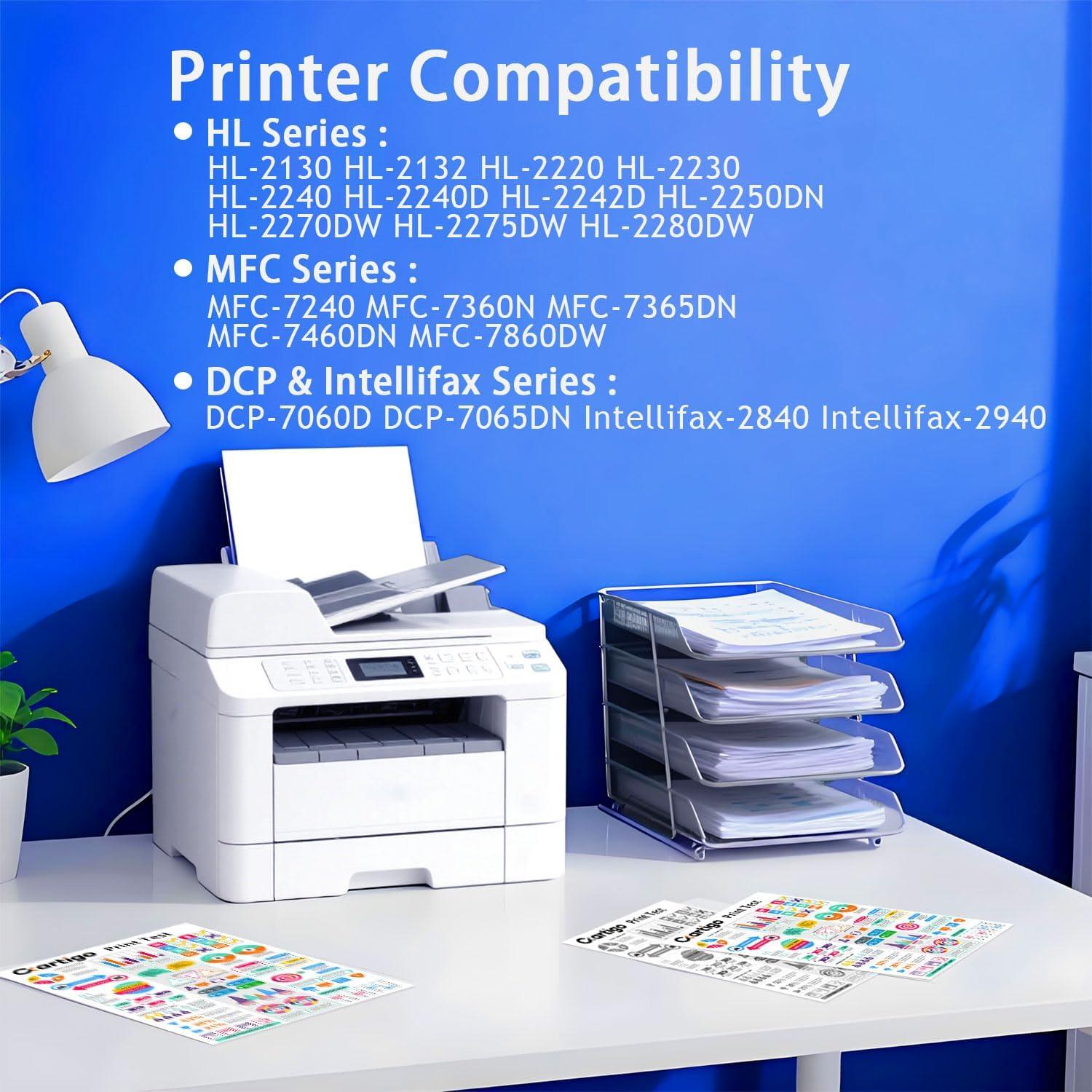 Cartucho de Tóner Negro Cartigo TN420 Paquete de 2