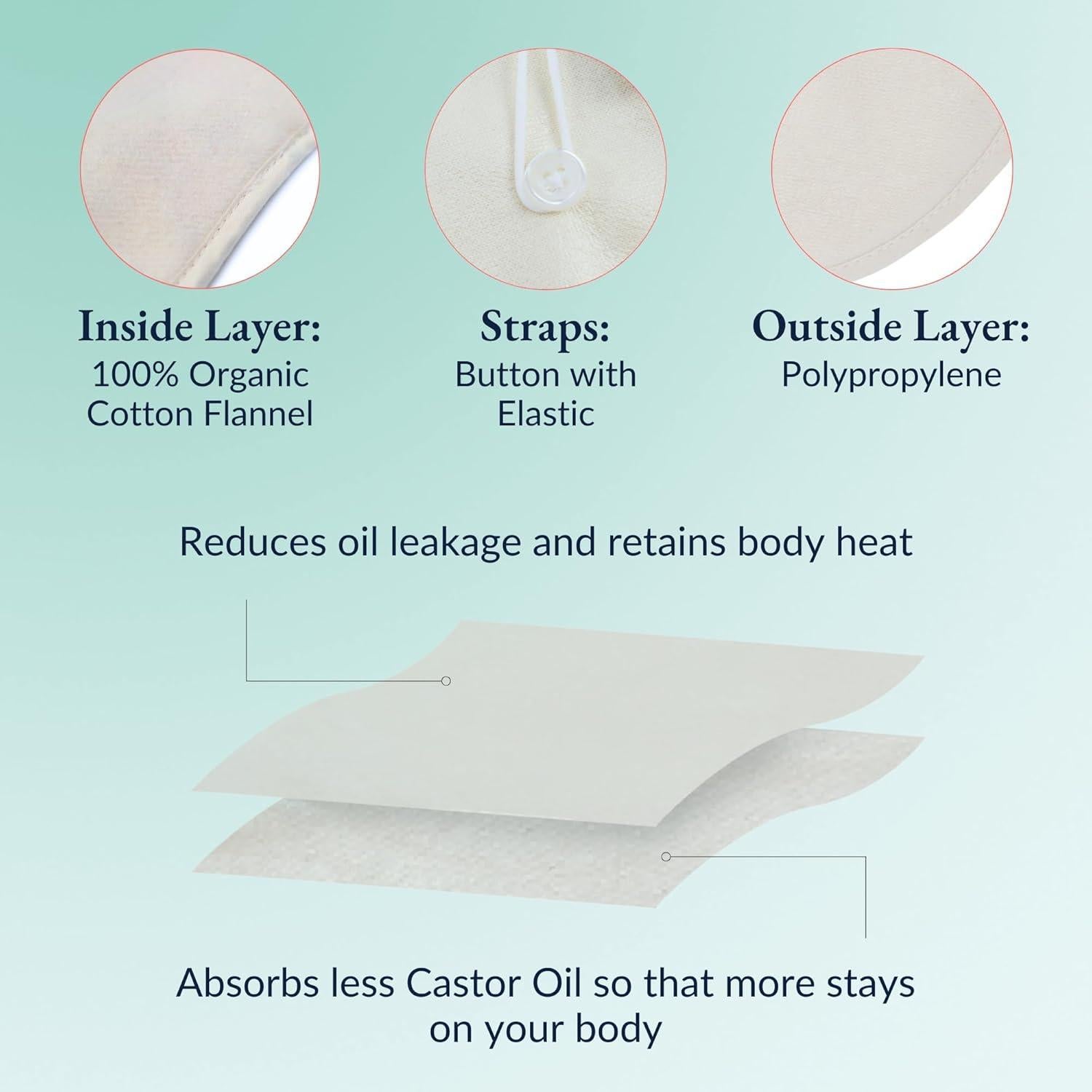 Paquete de Aceite de Ricino para Senos Reina de los Tronoss - Pequeño