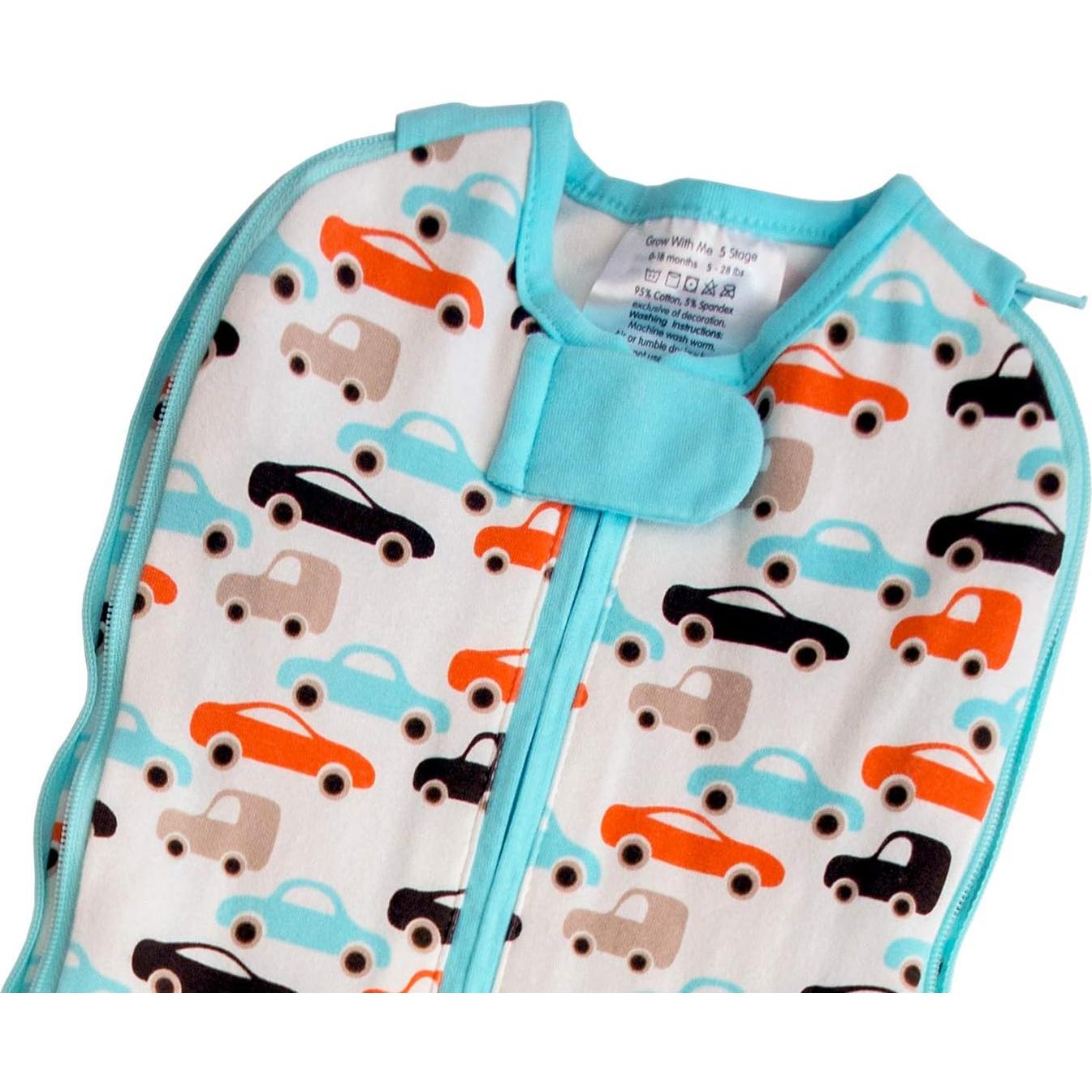 Manta Envolver Woombie Crece Contigo 0-18 Meses Algodón