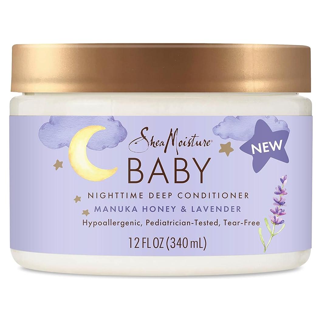 Acondicionador Profundo SheaMoisture Baby 340g Miel de Manuka y Lavanda