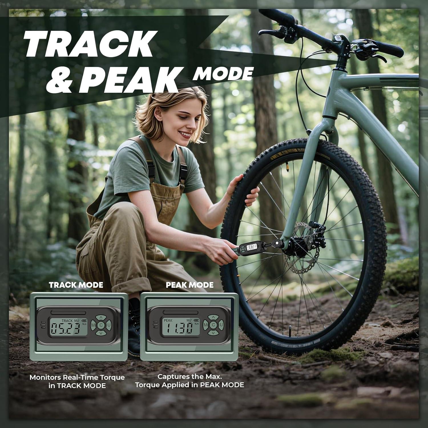 Llave de Torque Digital 1/4 VCAN ACTIVE 1.1-30 Nm Precisión