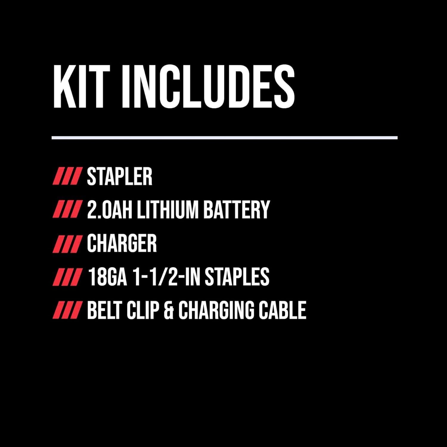 Grapadora Inalámbrica SKIL PWR CORE 20V 18Ga Kit con Batería