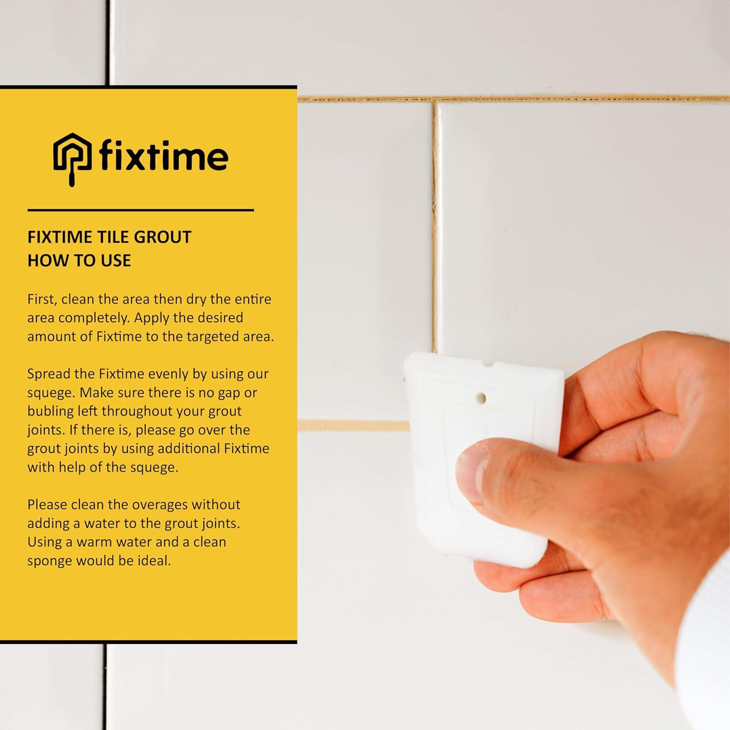 Kit de Reparación de Lechada Fixtime 2x Beige 226.8 g Secado Rápido