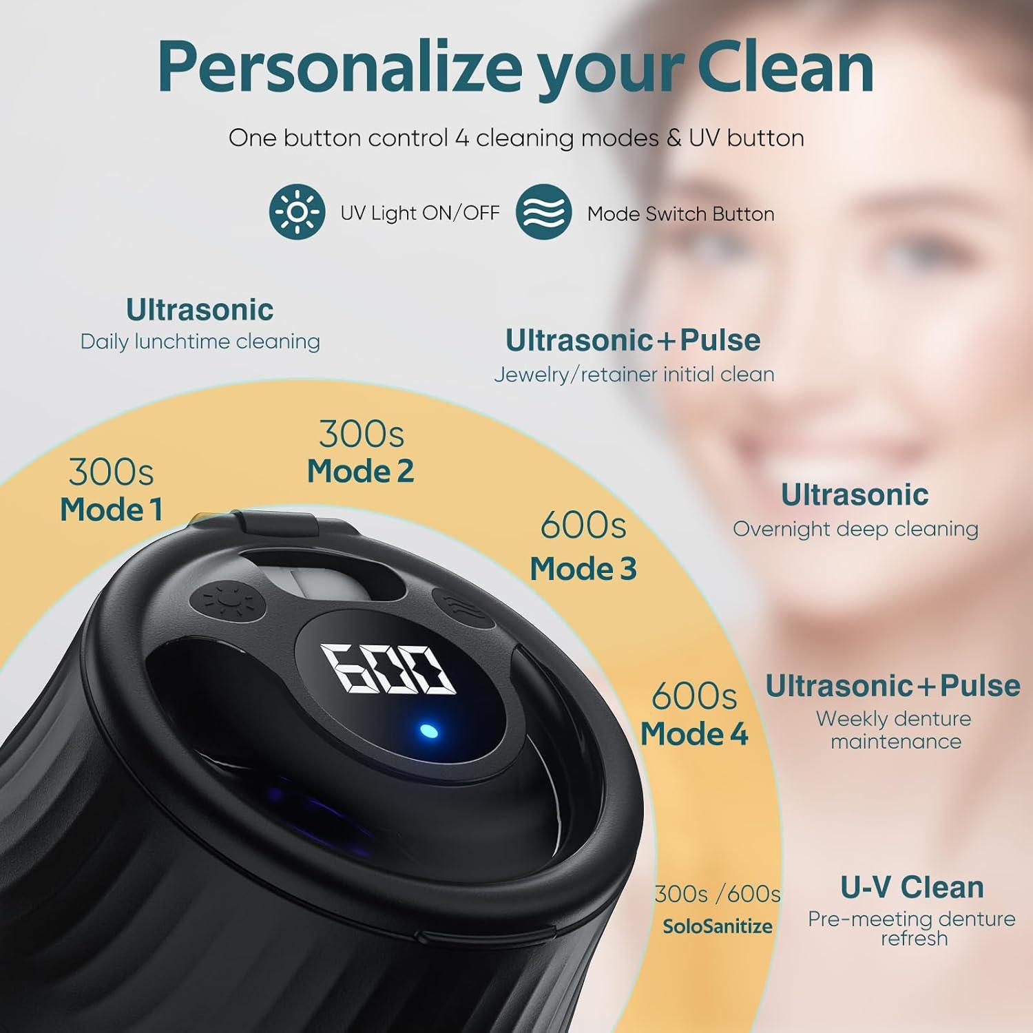 Limpiadora Ultrasónica de Retenedores Shaoguan 200ml 45kHz