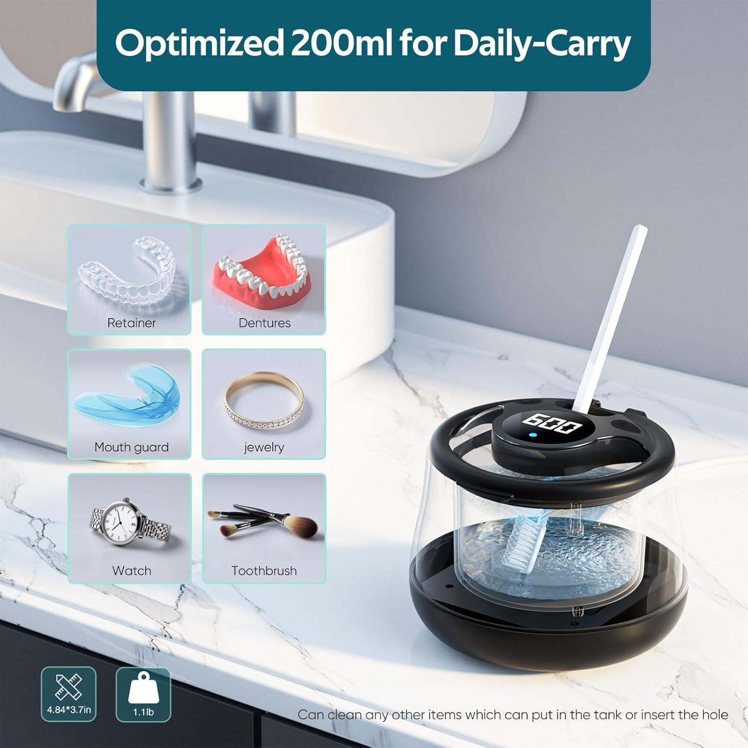 Limpiadora Ultrasónica de Retenedores Shaoguan 200ml 45kHz