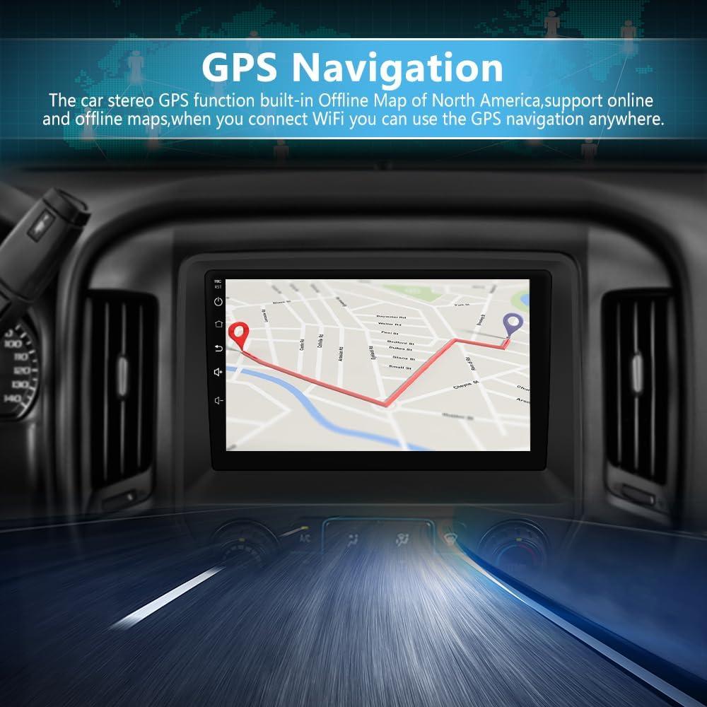 Radio de Coche Android AWESAFE para Chevy Silverado 2014-2018