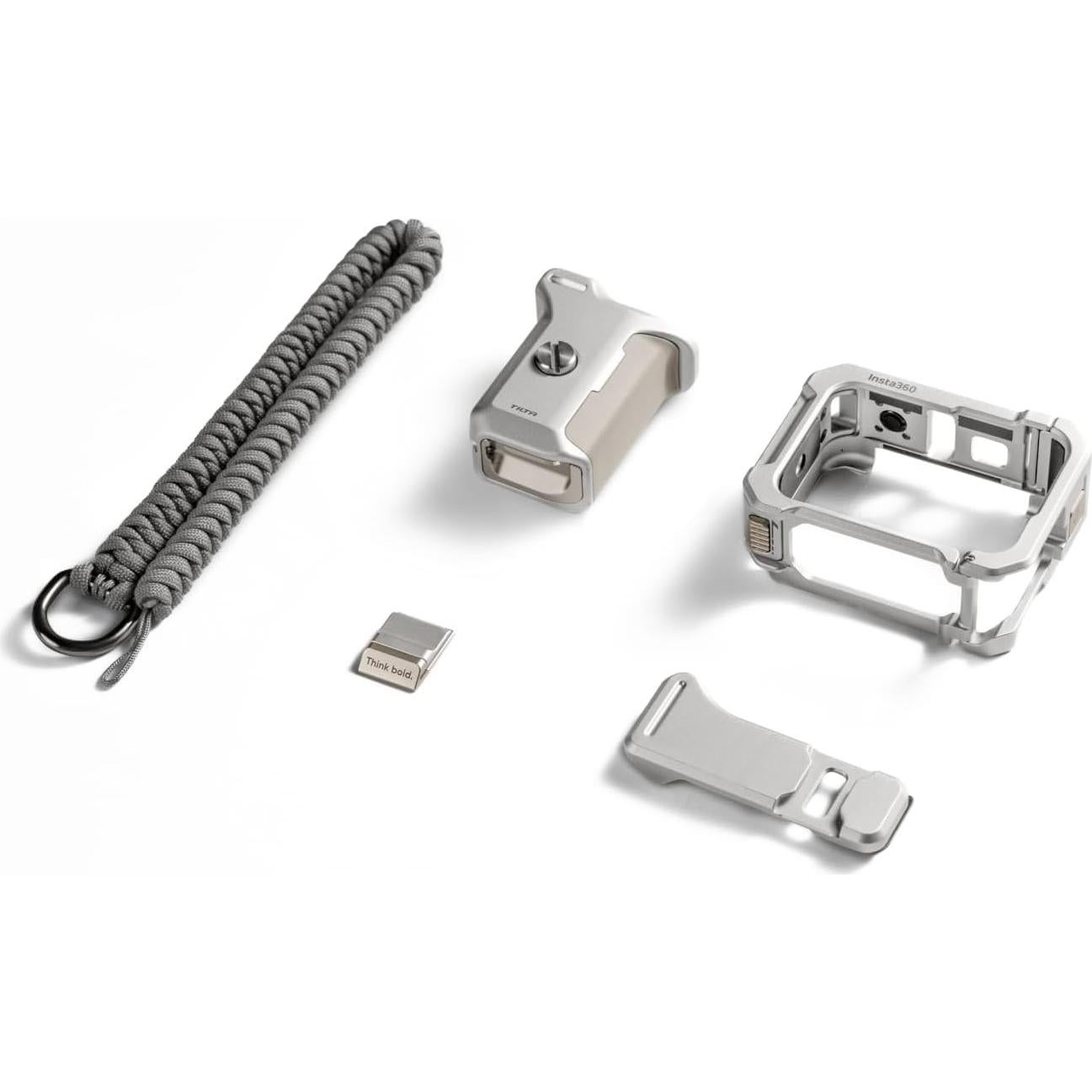 Kit Grip Insta360 Ace Pro 2 y Pro - Plata de Luna