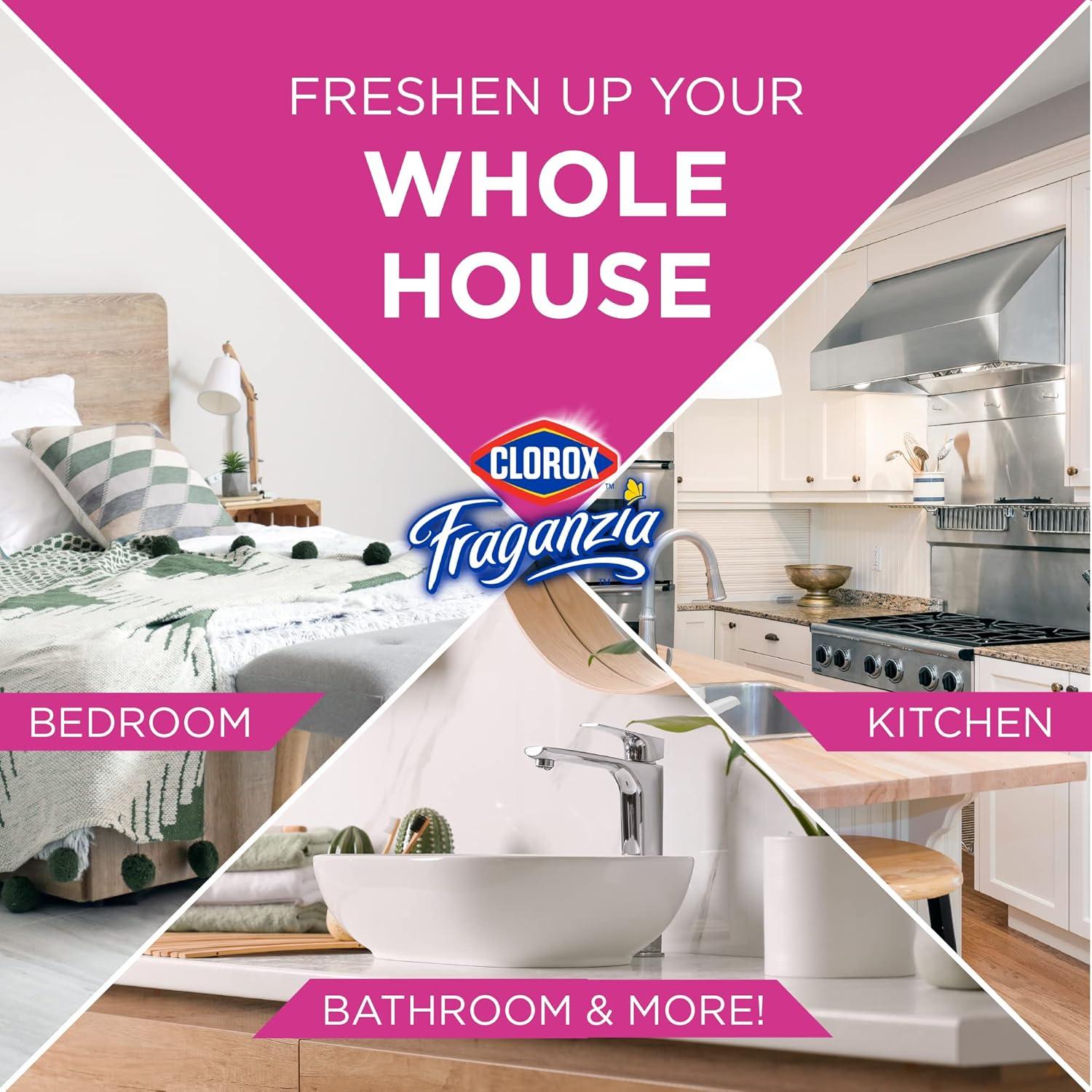 Ambientador de Perlas Clorox Fraganzia Huerto de Isla 340g - 6 Pzas