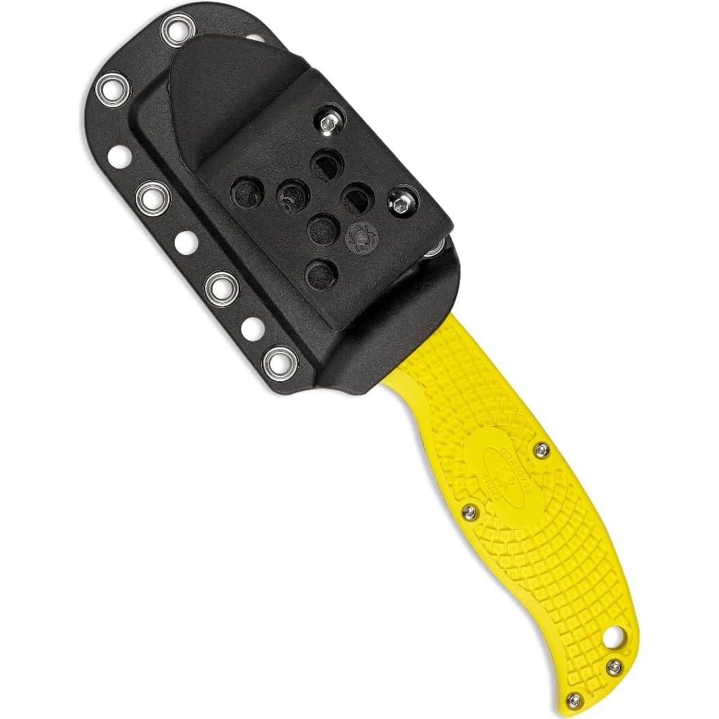 Cuchillo Utilitario Spyderco Enuff Salt H-1 6.99 cm Amarillo