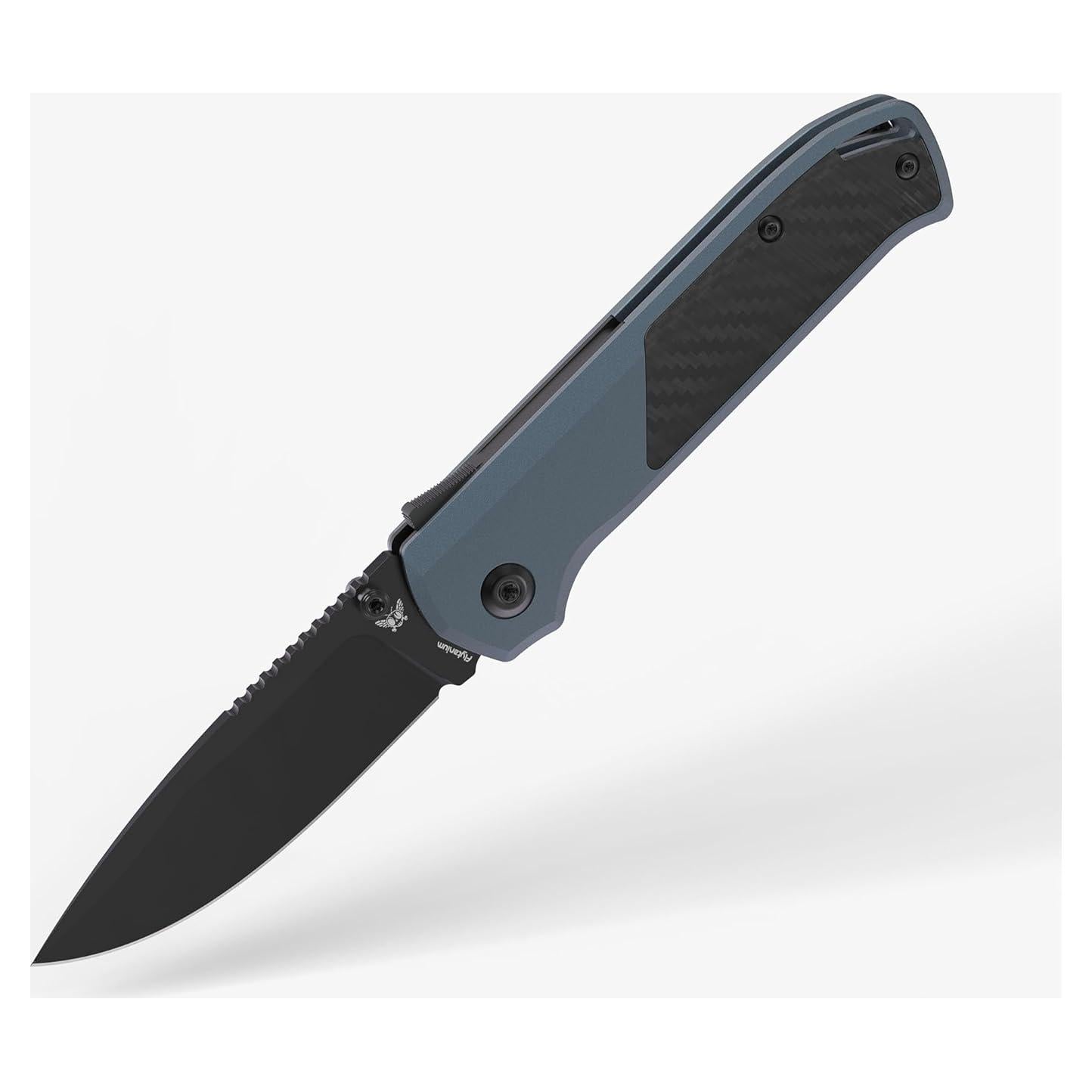 Cuchillo de bolsillo EDC Flytanium Arcade - Carbono azul, 19.56 cm