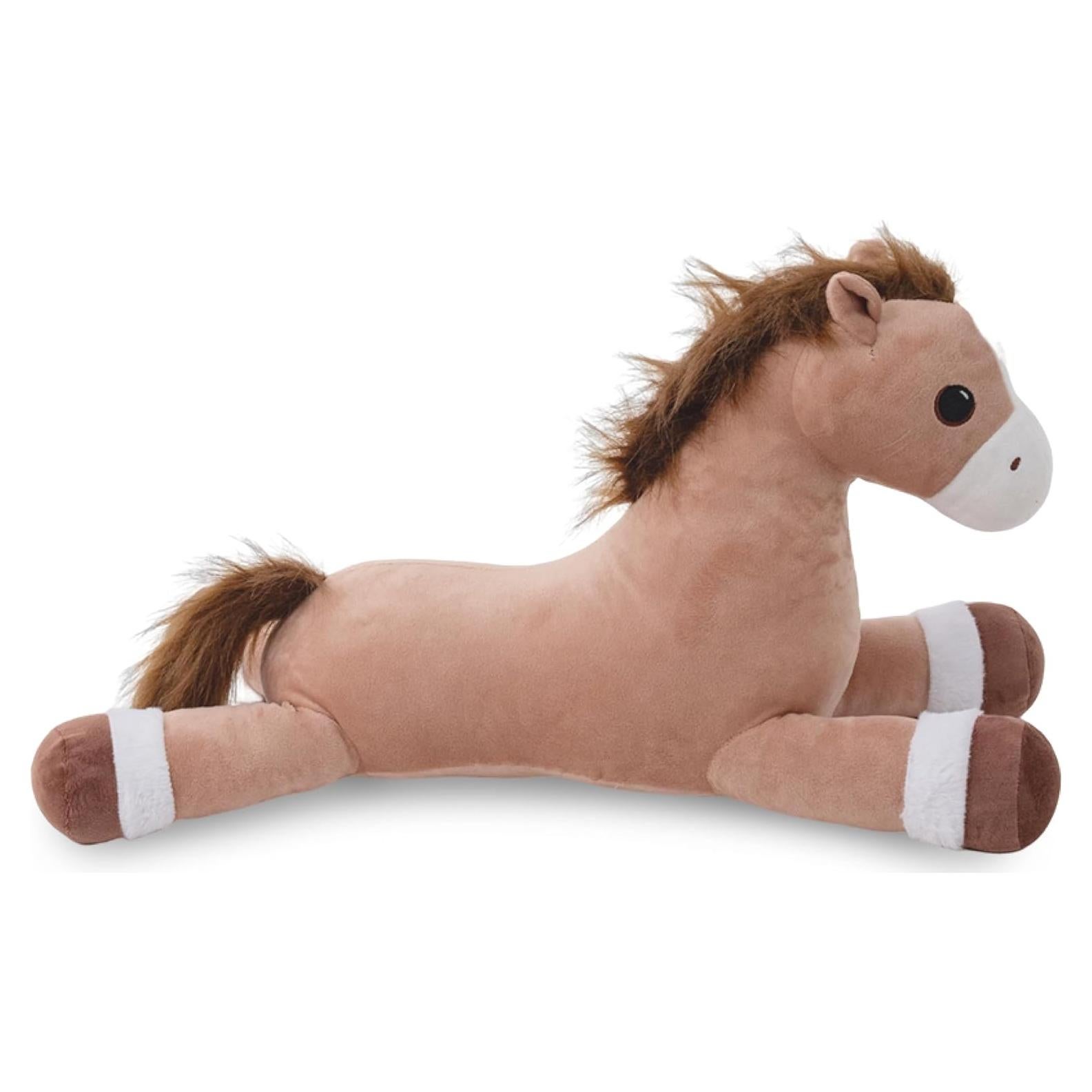 Caballo Gigante de Peluche 95cm Jrystar - Regalo Ideal Niños