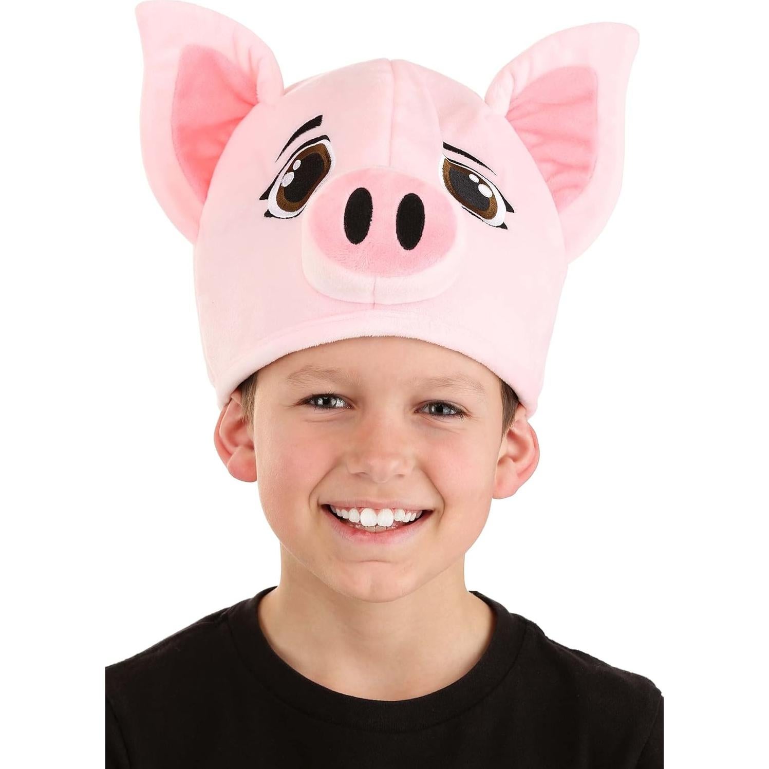 Sombrero de Peluche de Cerdo Elope - Ajustable Unisex