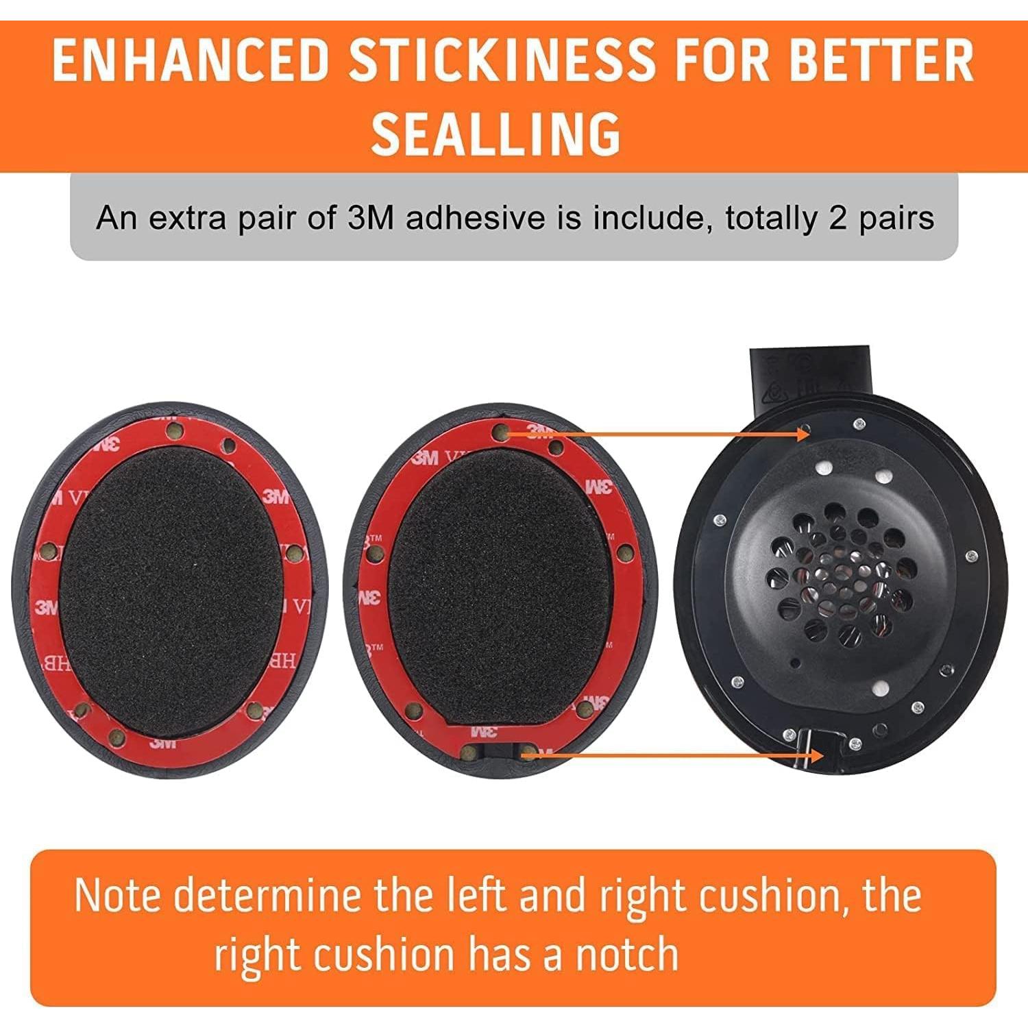 Cojines de Repuesto para Auriculares Studio 2 y 3 - Negro