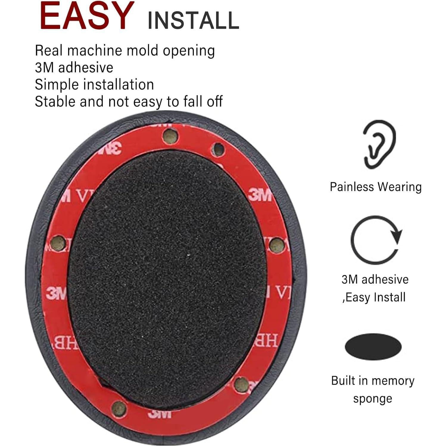 Cojines de Repuesto para Auriculares Studio 2 y 3 - Negro