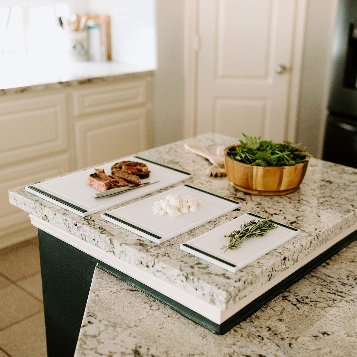 Juego de 3 Tablas de Cortar Antideslizantes Thirteen Chefs 40x25 cm