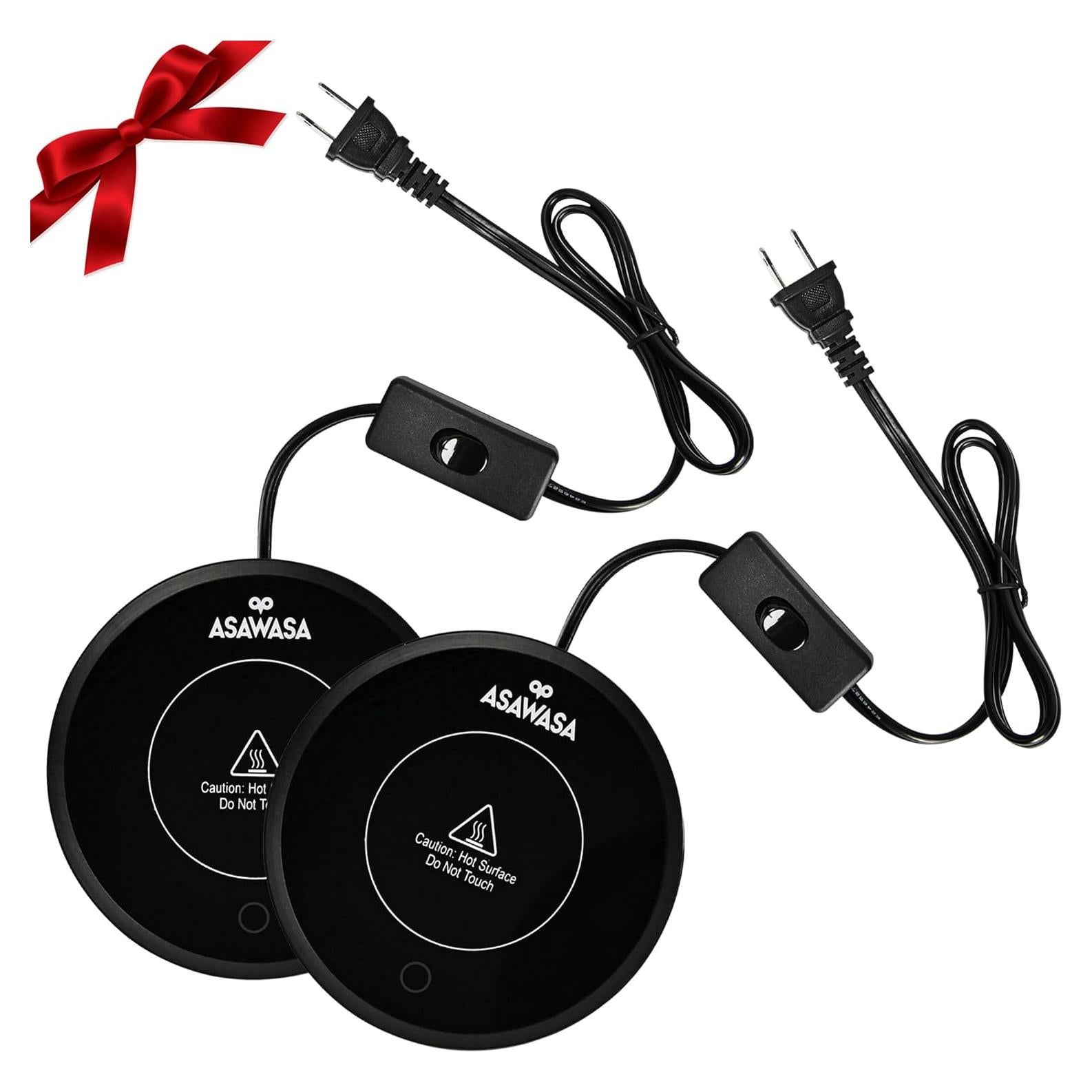 Calentador de Velas Inteligente ASAWASA 2PCS con Auto Apagado