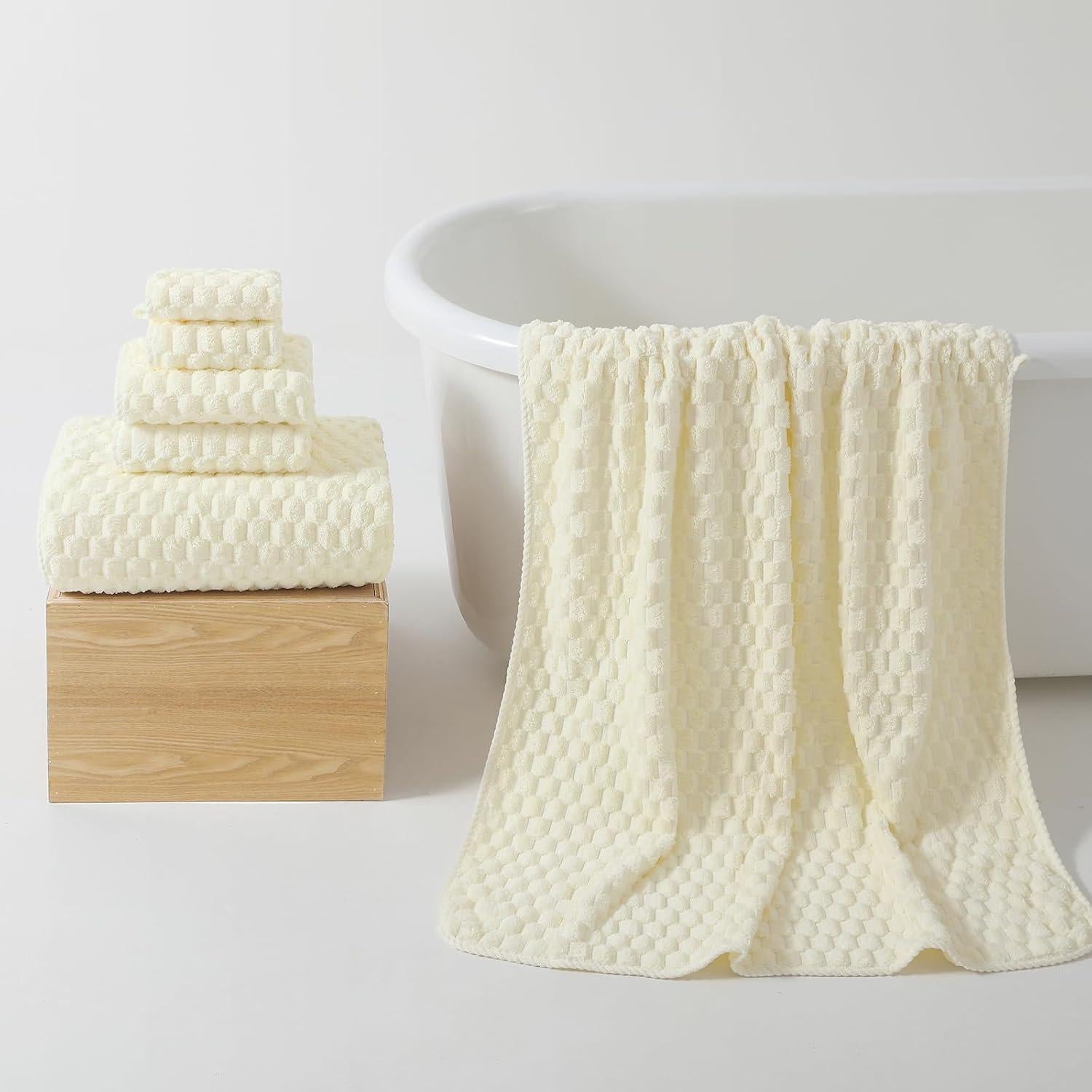 Conjunto de Toallas de Baño Extra Grande REDKISS 6 Piezas