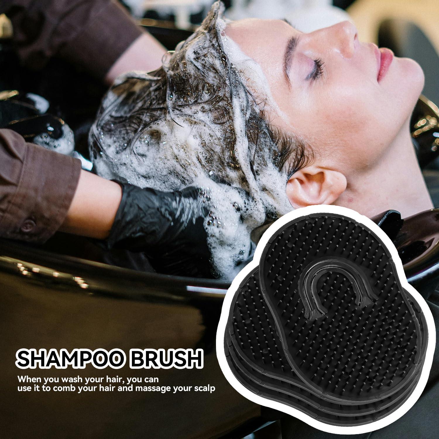 Peine de Palma Portátil Tenalleys - 10 Pcs Negro para Cabello y Barba