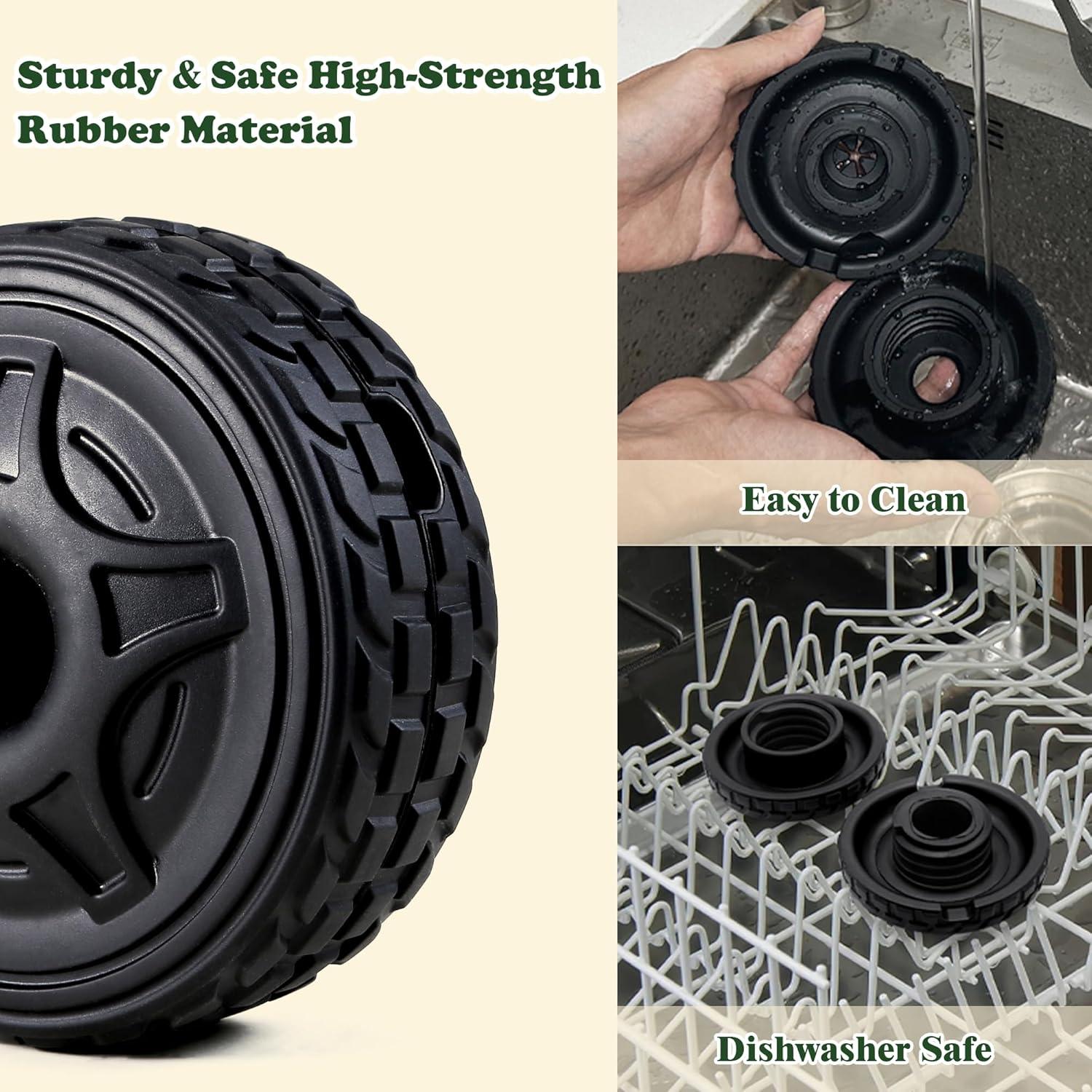 Juguete para Perros 3-en-1 PETFROH, Goma Natural, 11.99 cm