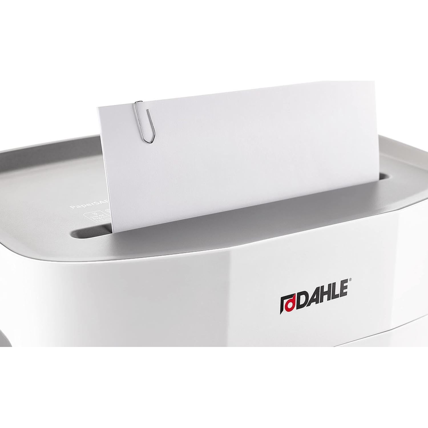 Destructora de papel Dahle PS 100, P-4, 5 hojas, sin aceite