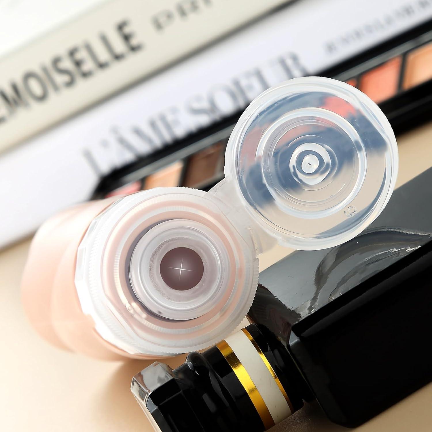 Botellas de Viaje Gemice 90ml A Prueba de Fugas TSA Silicona