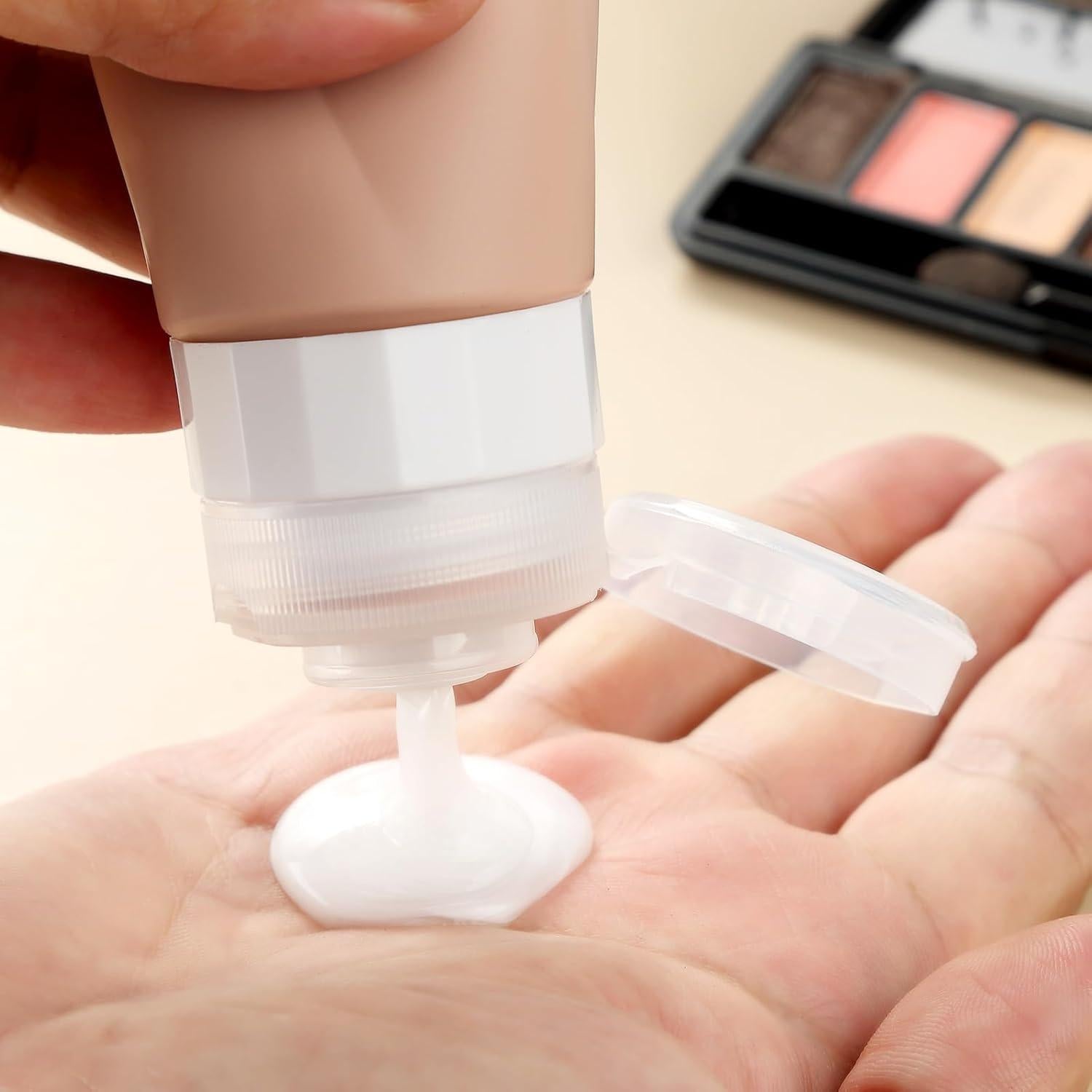 Botellas de Viaje Gemice 90ml A Prueba de Fugas TSA Silicona