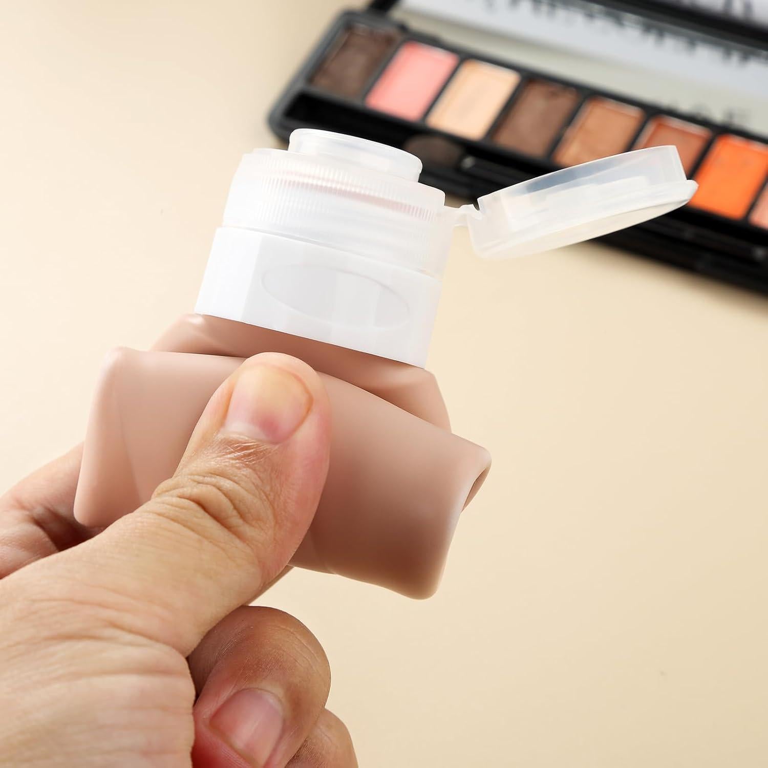 Botellas de Viaje Gemice 90ml A Prueba de Fugas TSA Silicona