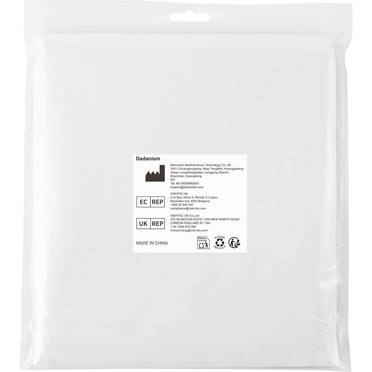 Organizador de Cables Dadanism Beige Estuche Electrónico 22x13cm