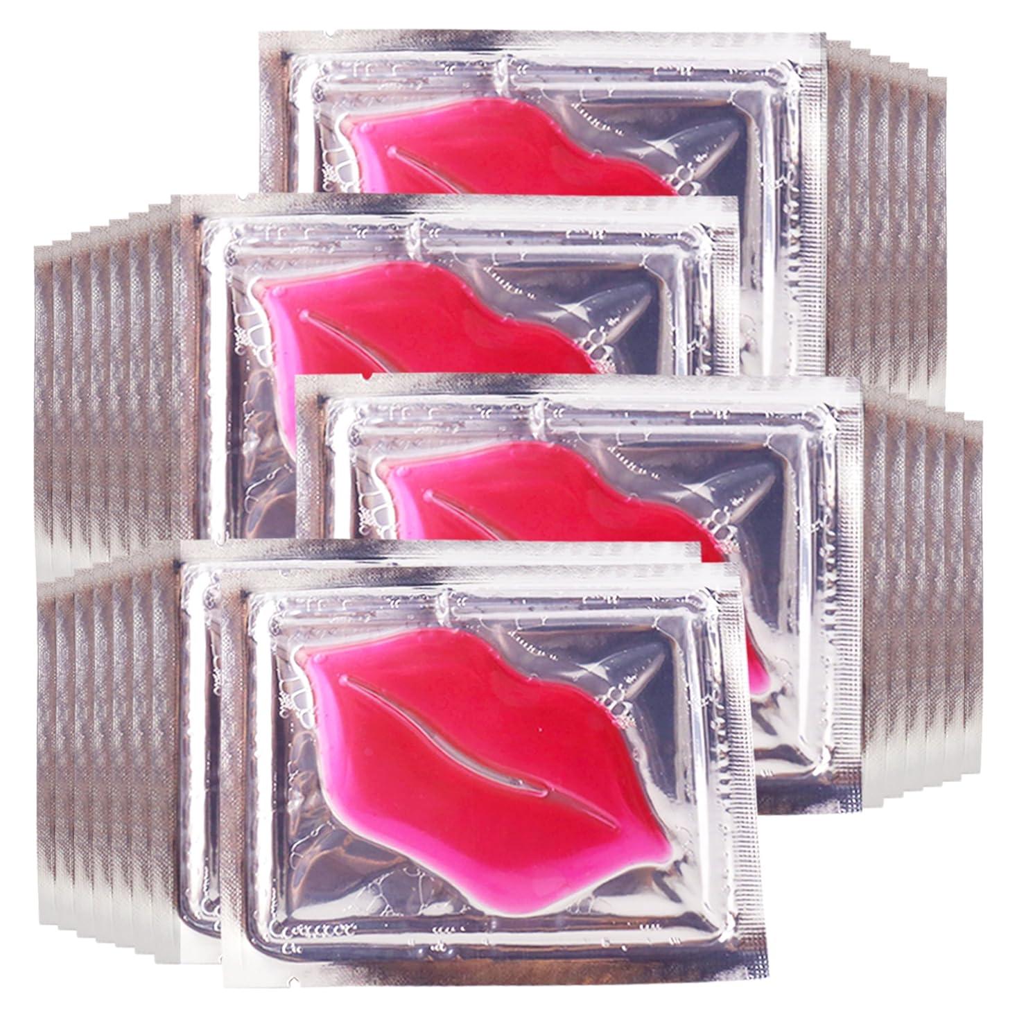 Mascarilla Labial Hidratante Jakuva 30PCS Colágeno Rosa